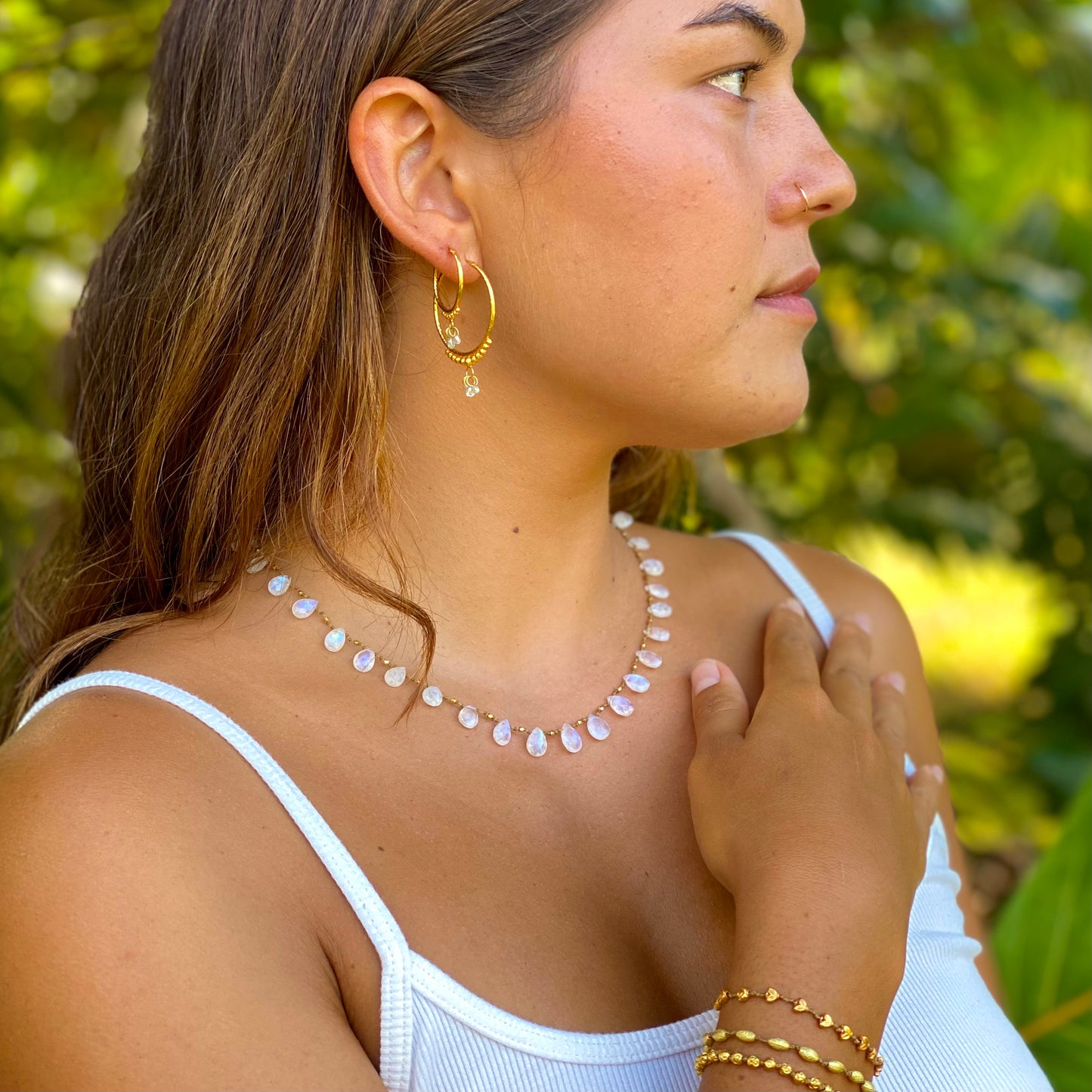 Moonstone & Gold Ali'i