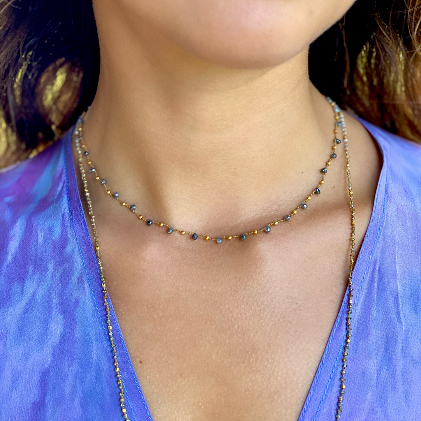 Grey Diamonds & Gold Ali'i