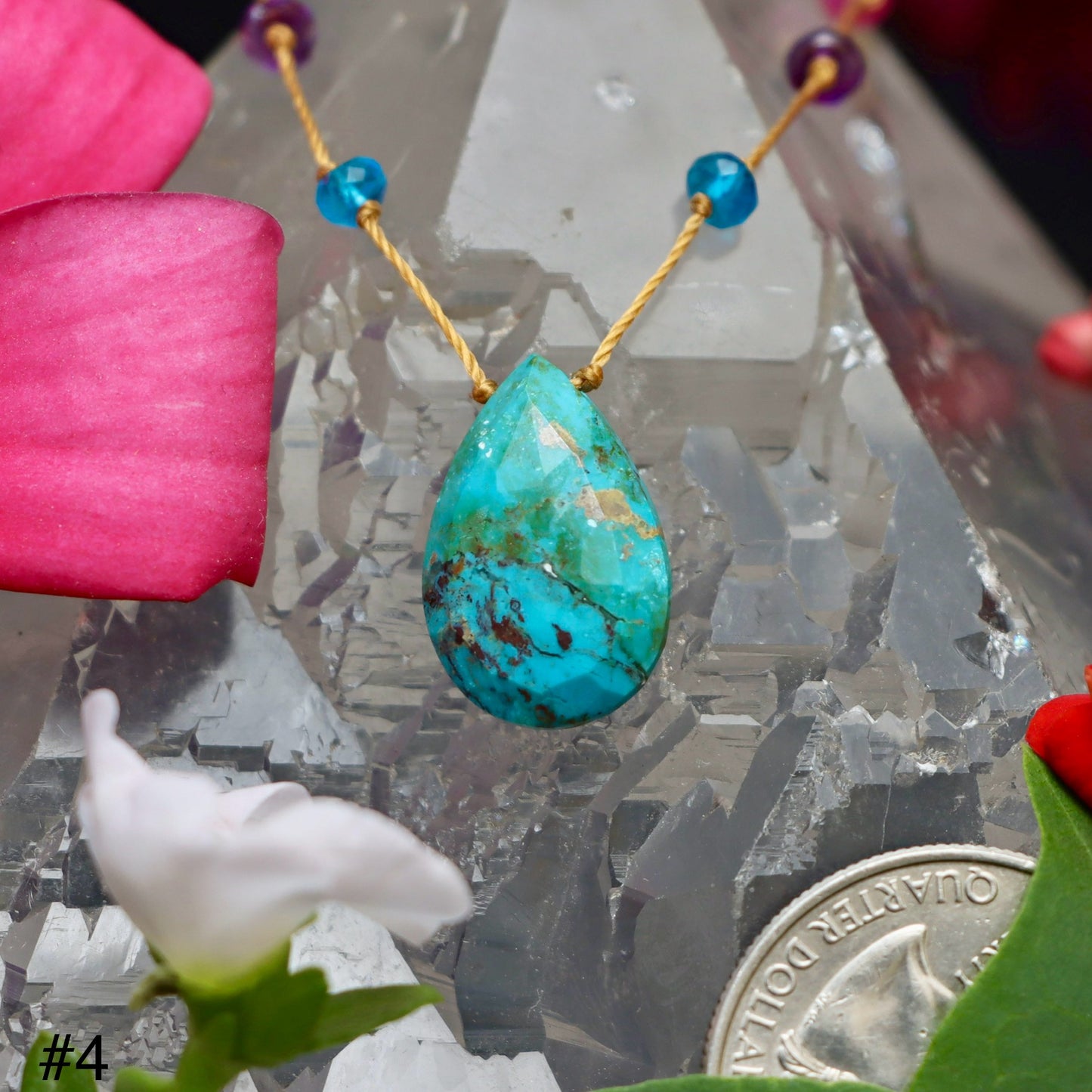Chrysocolla Rainbow Drop