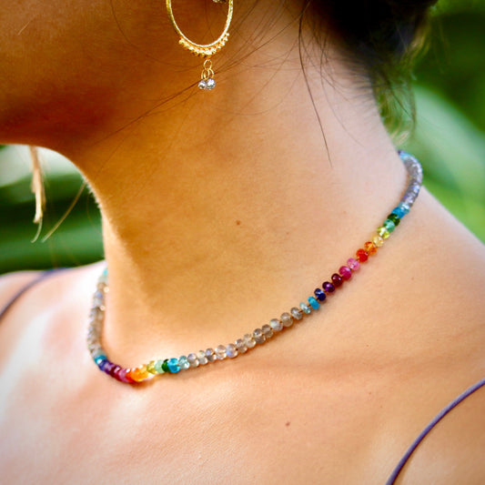 Labradorite Rainbow Lei