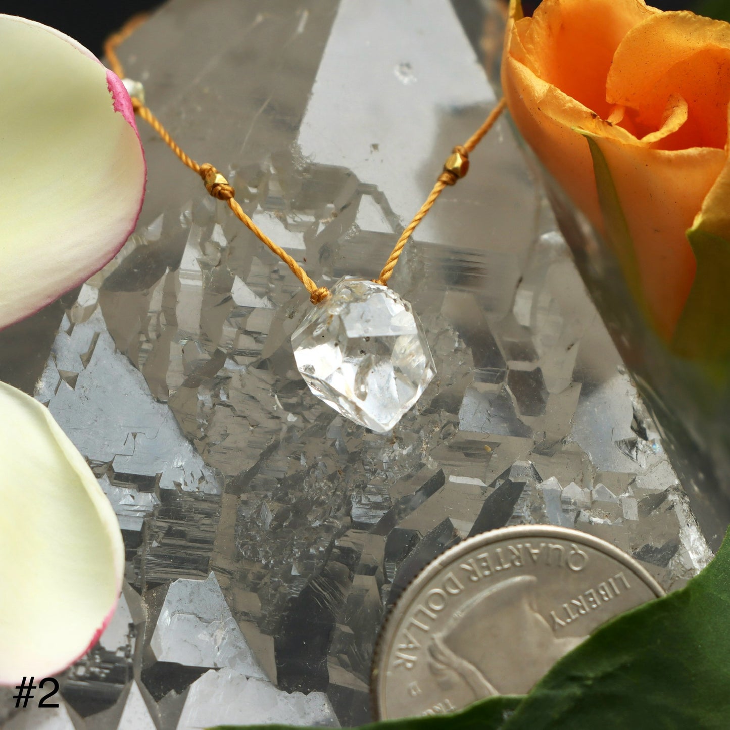 Herkimer Diamond Alohi Drop
