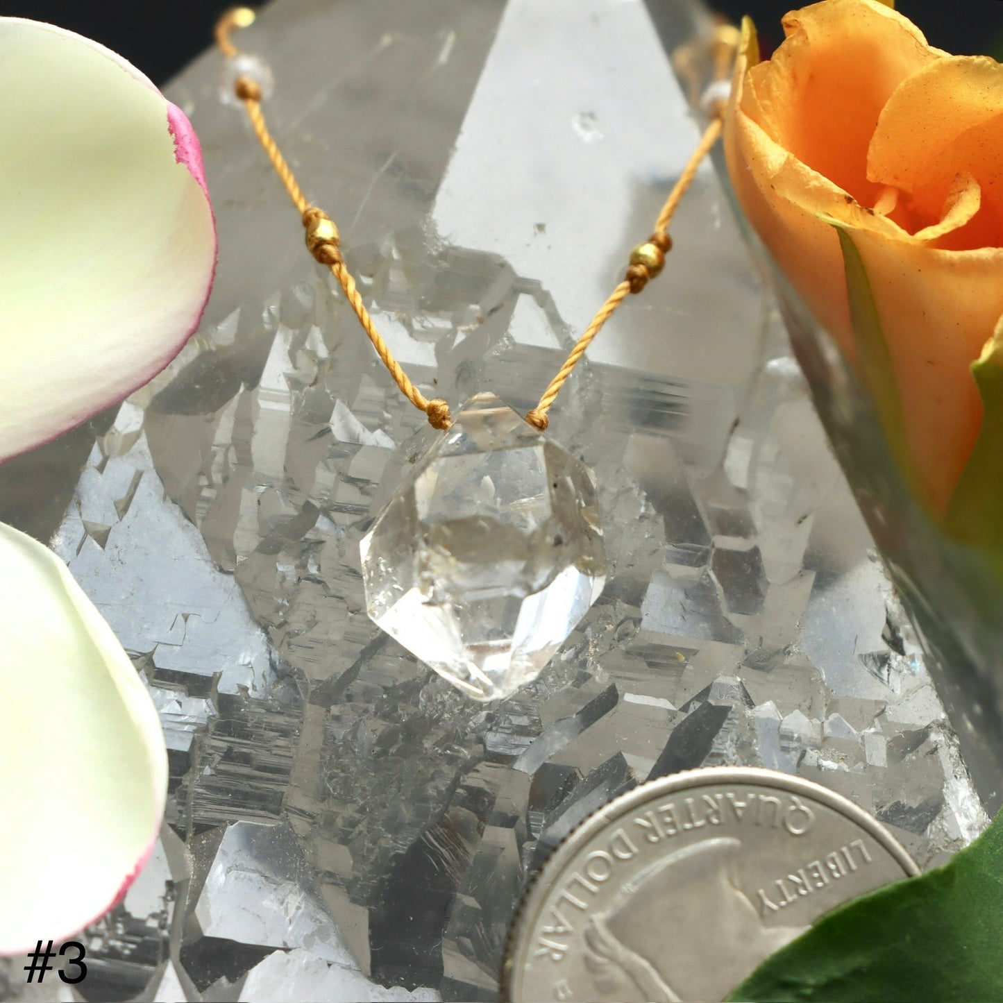 Herkimer Diamond Alohi Drop
