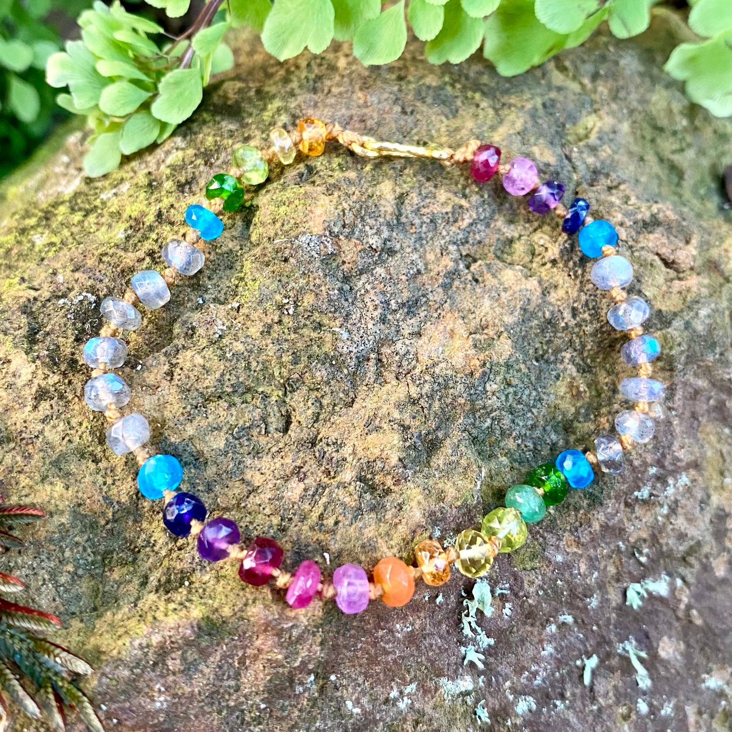 Labradorite Rainbow Bracelet