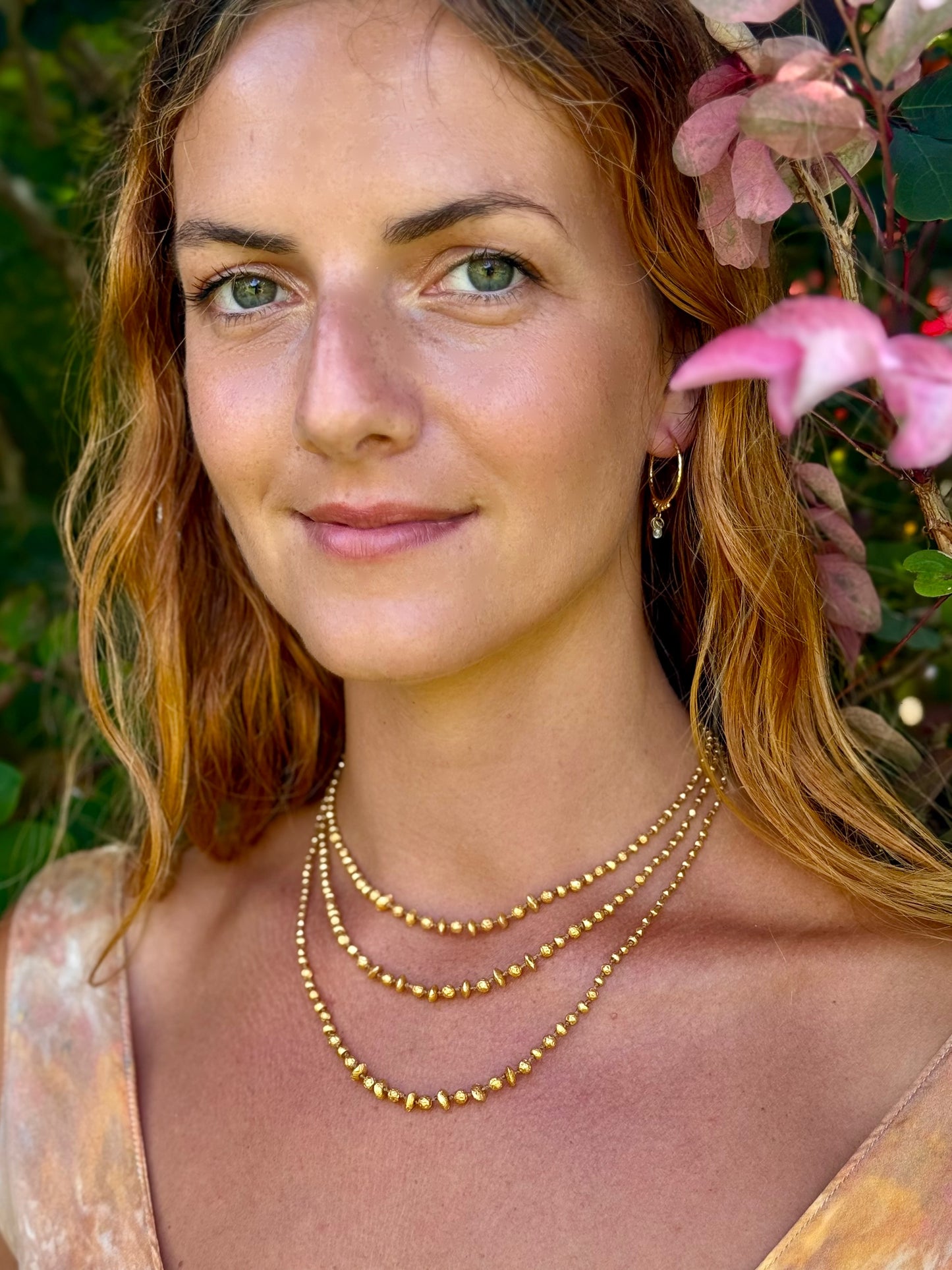 Organic Gold Necklace