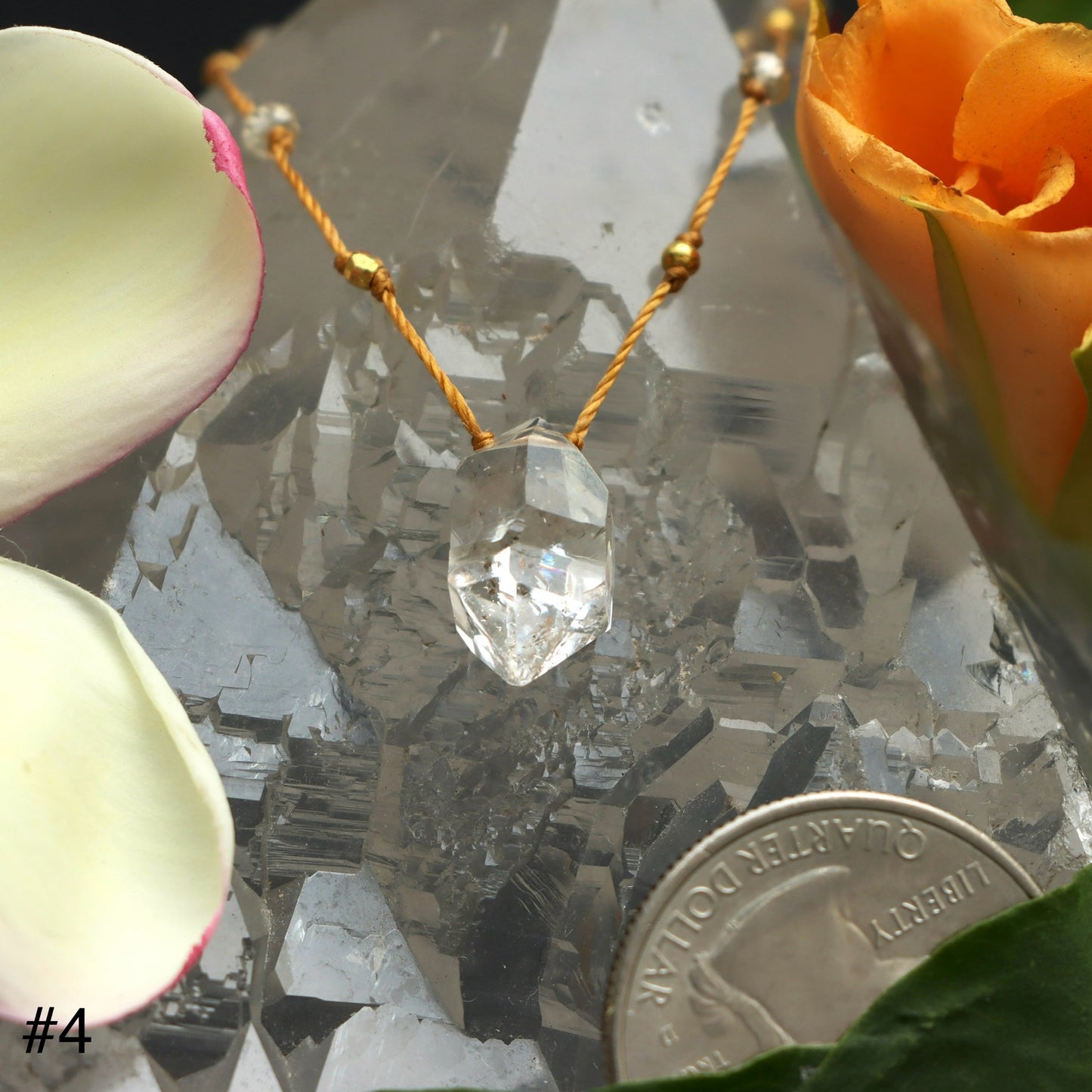Herkimer Diamond Alohi Drop