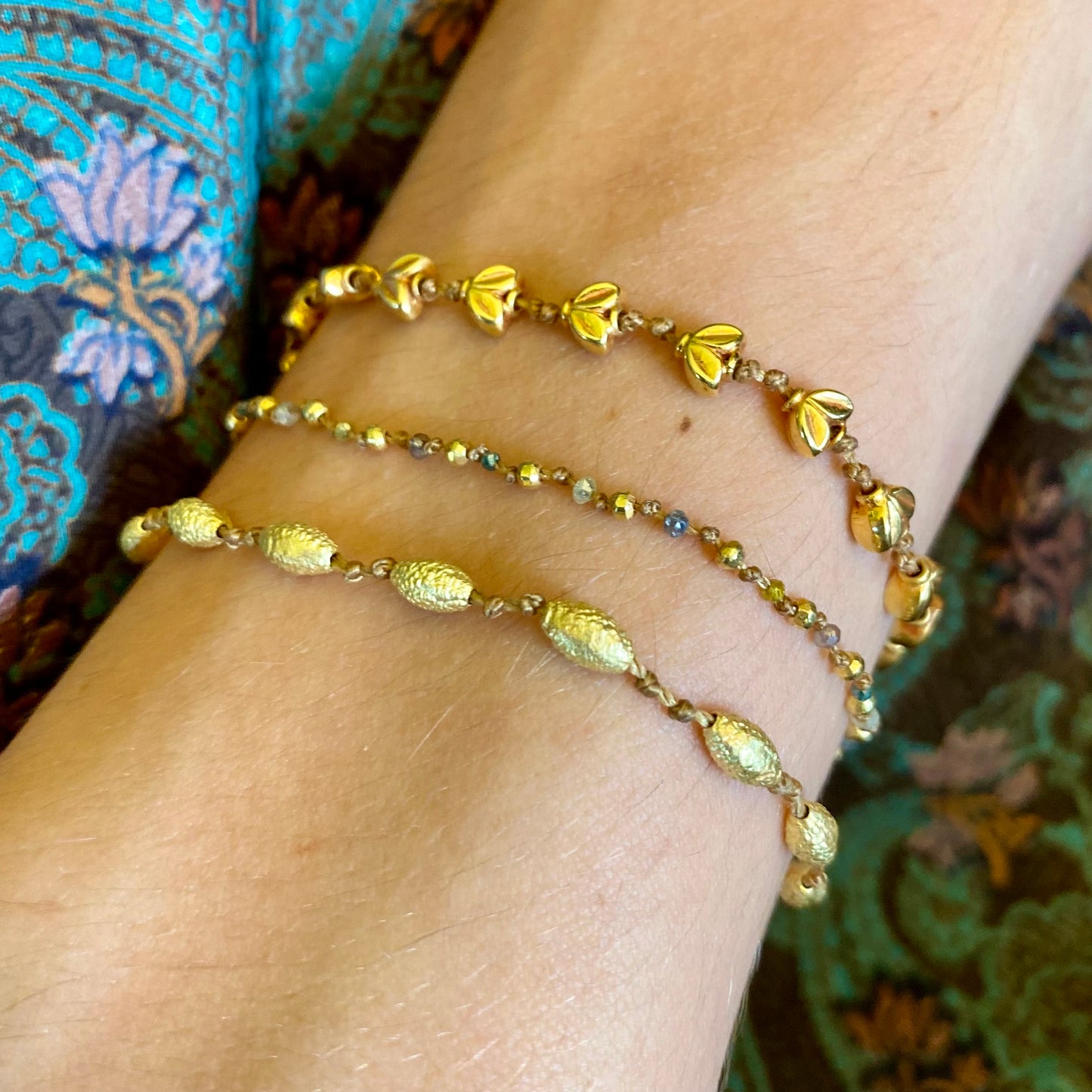 Multi-Color Diamond Bracelet