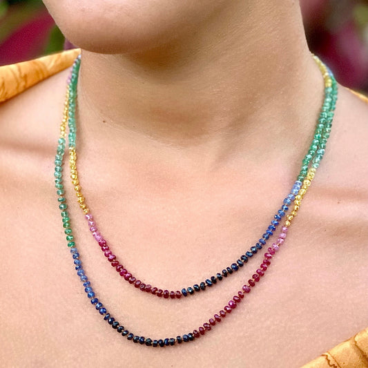 Multi Sapphire Lei
