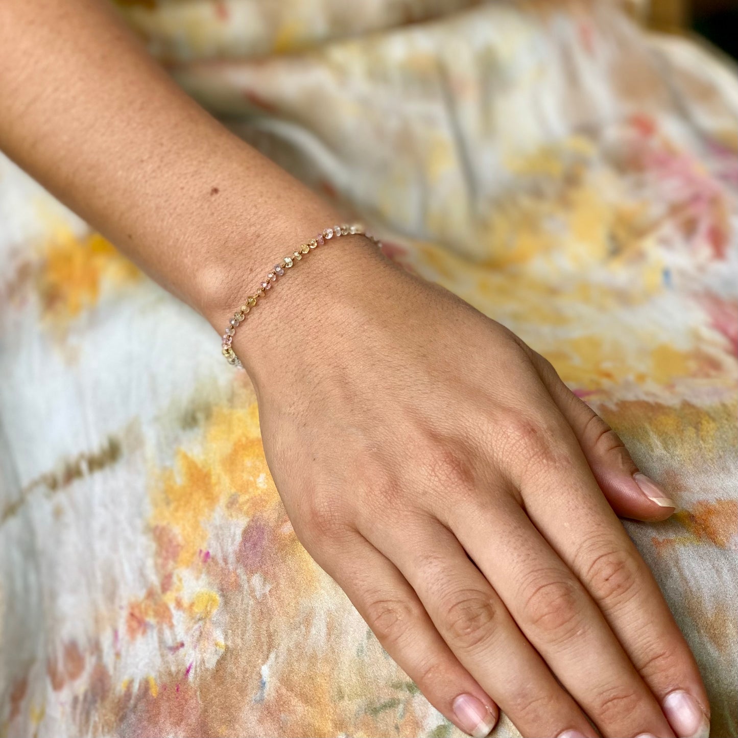 Pastel Sapphire Bracelet