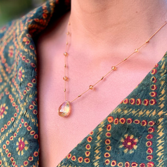 Citrine Alohi Drop