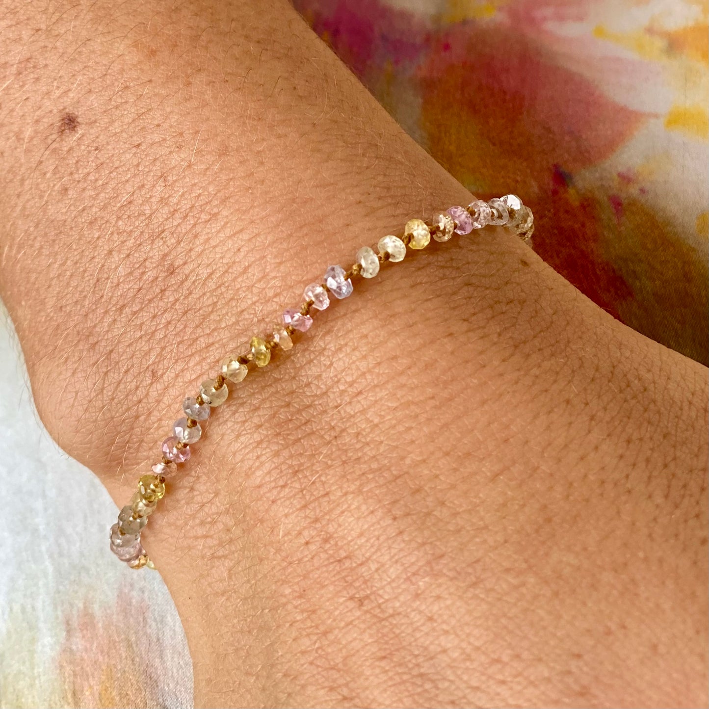 Pastel Sapphire Bracelet