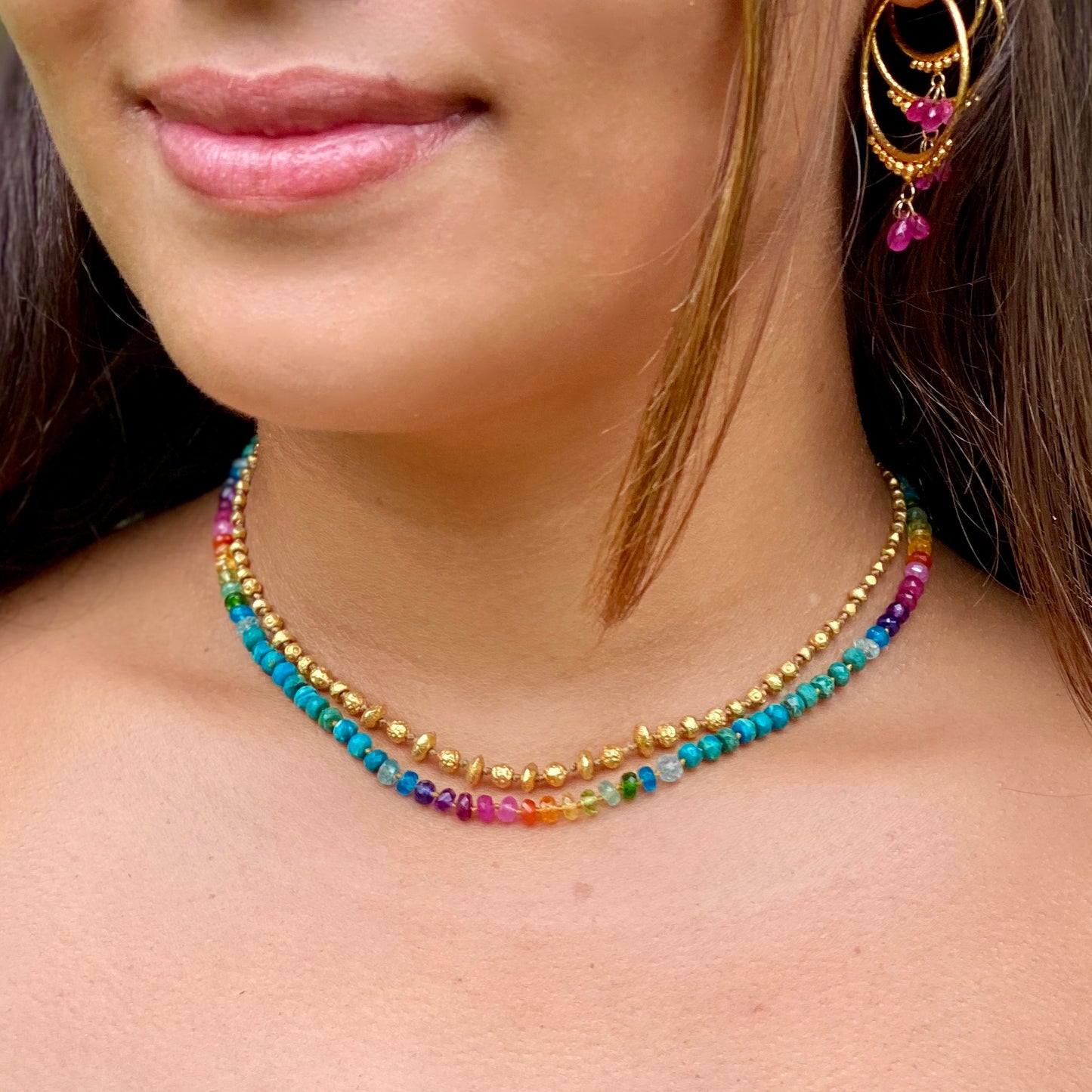 Opalina Rainbow Lei