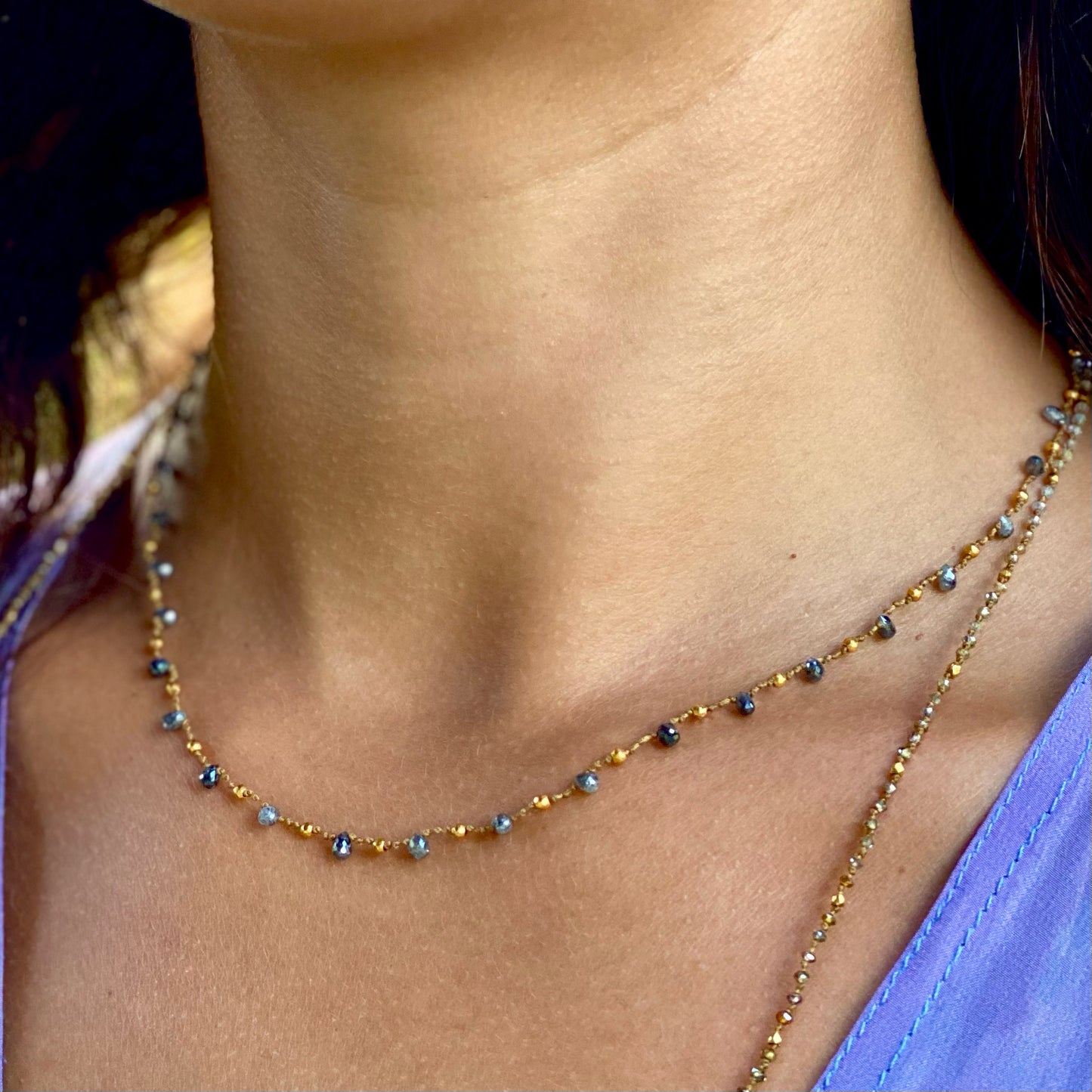 Grey Diamonds & Gold Ali'i