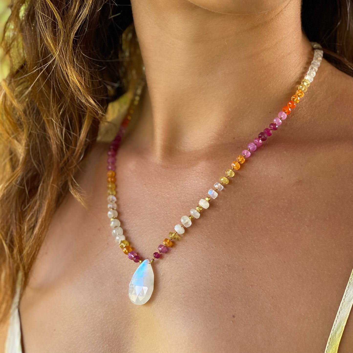 Moonstone Sunset with Gold Mana