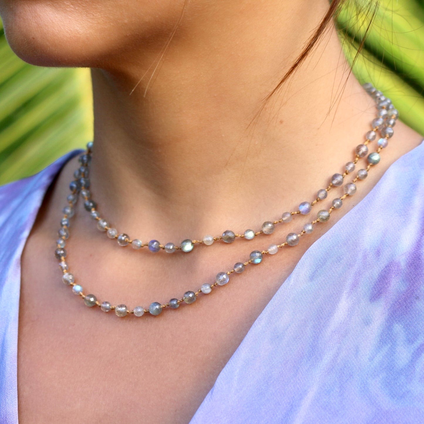 Labradorite Mala