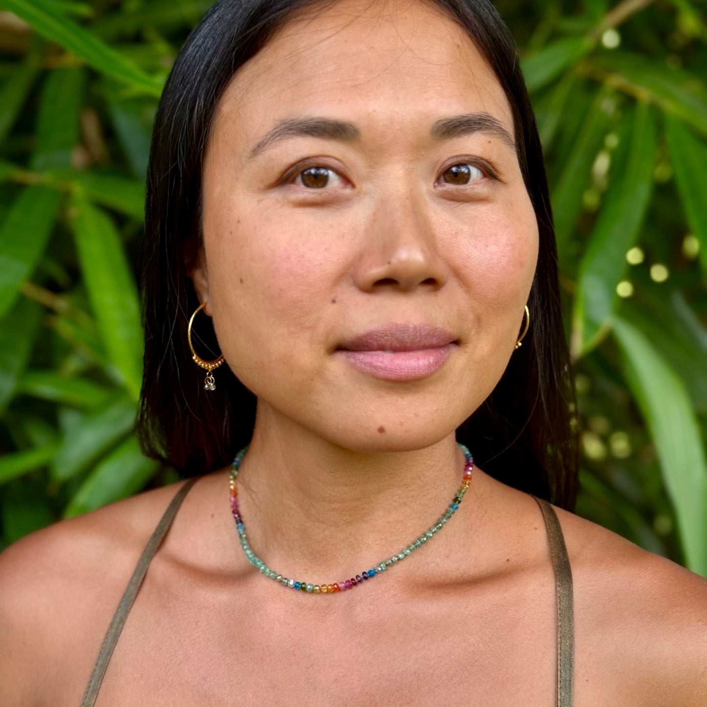Zambian Emerald Rainbow Lei