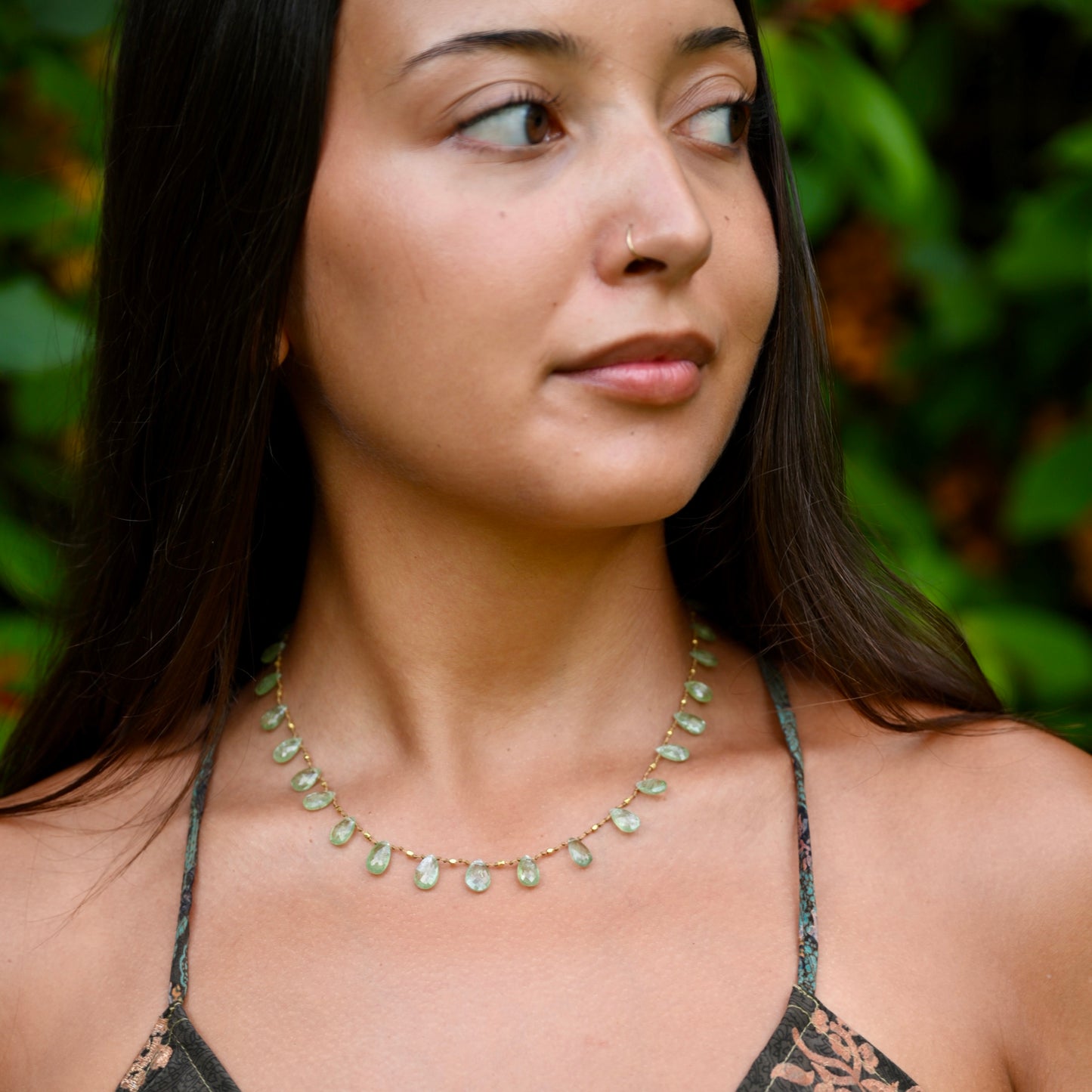 Green Kyanite & Gold Ali’i