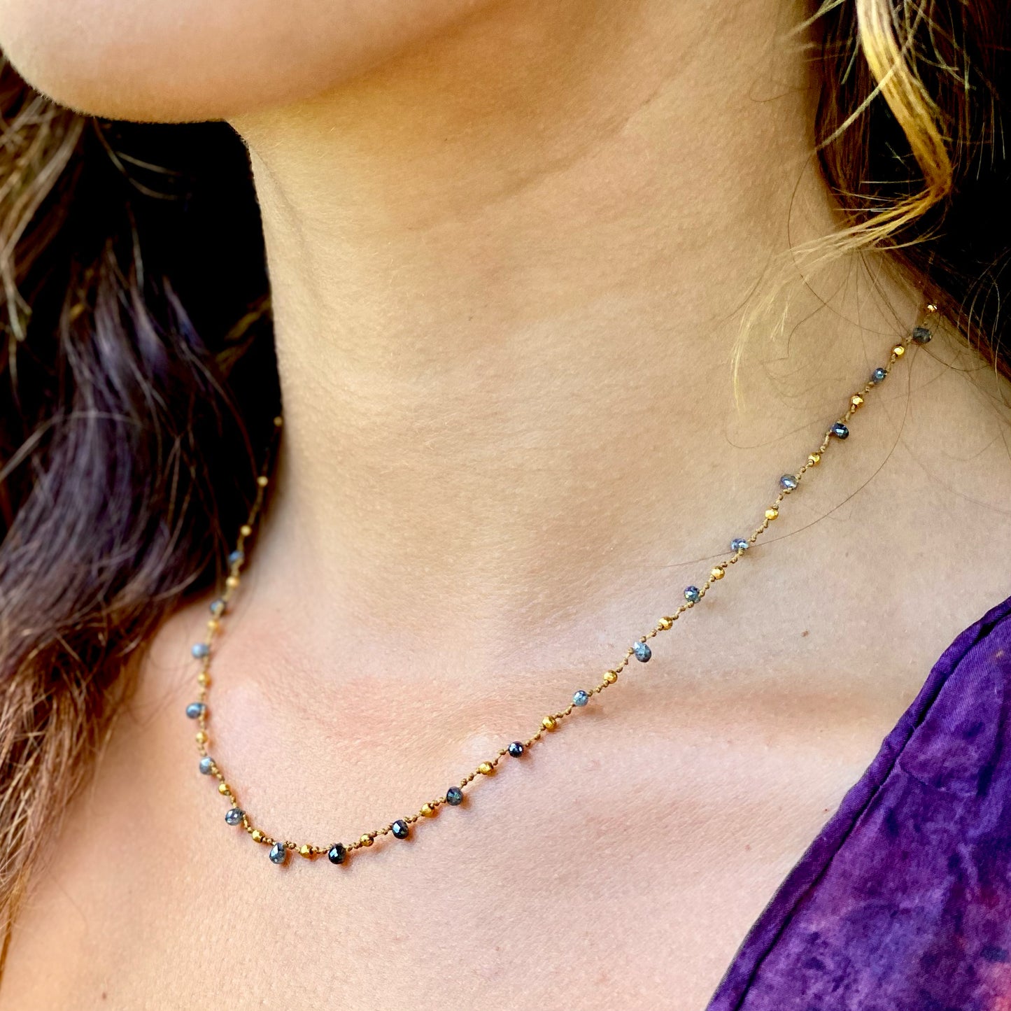Grey Diamonds & Gold Ali'i