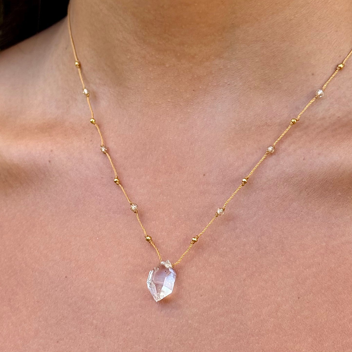 Herkimer Diamond Alohi Drop