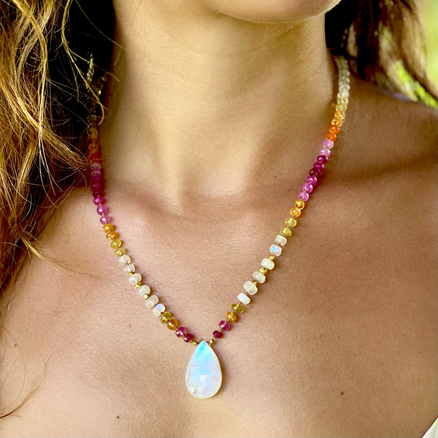 Moonstone Sunset with Gold Mana