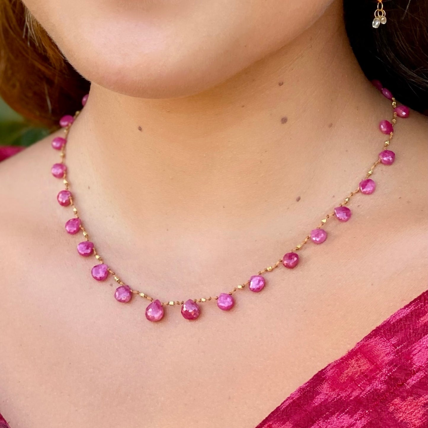 Fuchsia Sapphire & Gold Ali’i