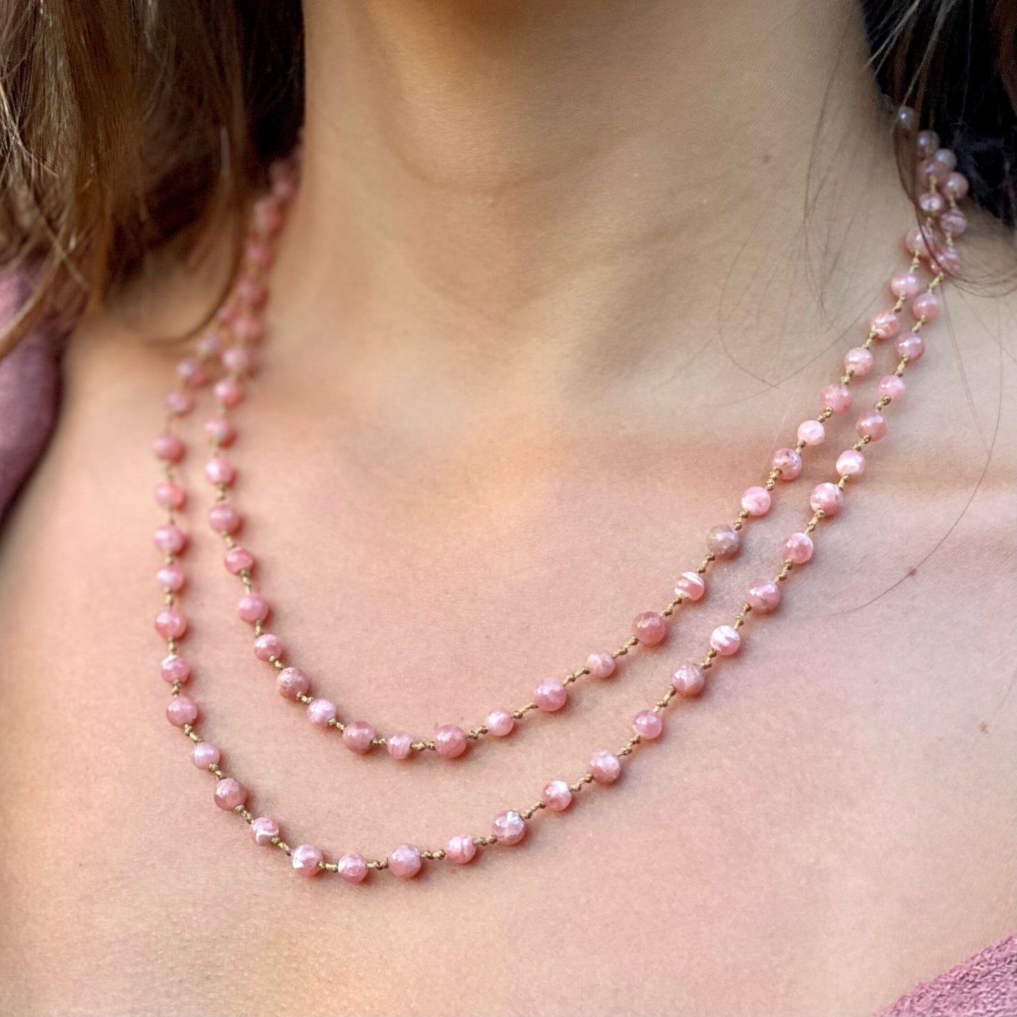 Rhodochrosite Mala
