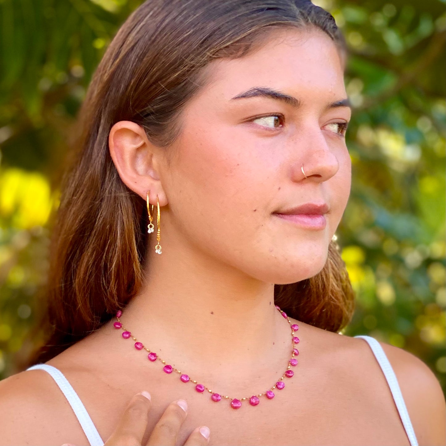 Fuchsia Sapphire & Gold Ali’i