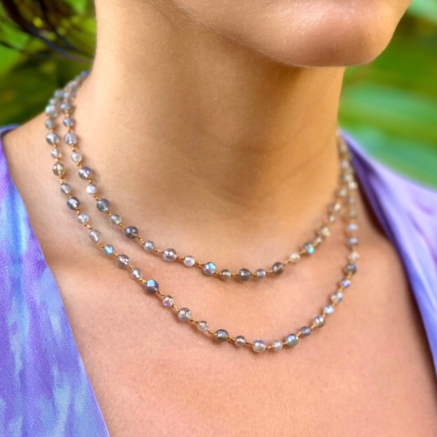 Labradorite Mala
