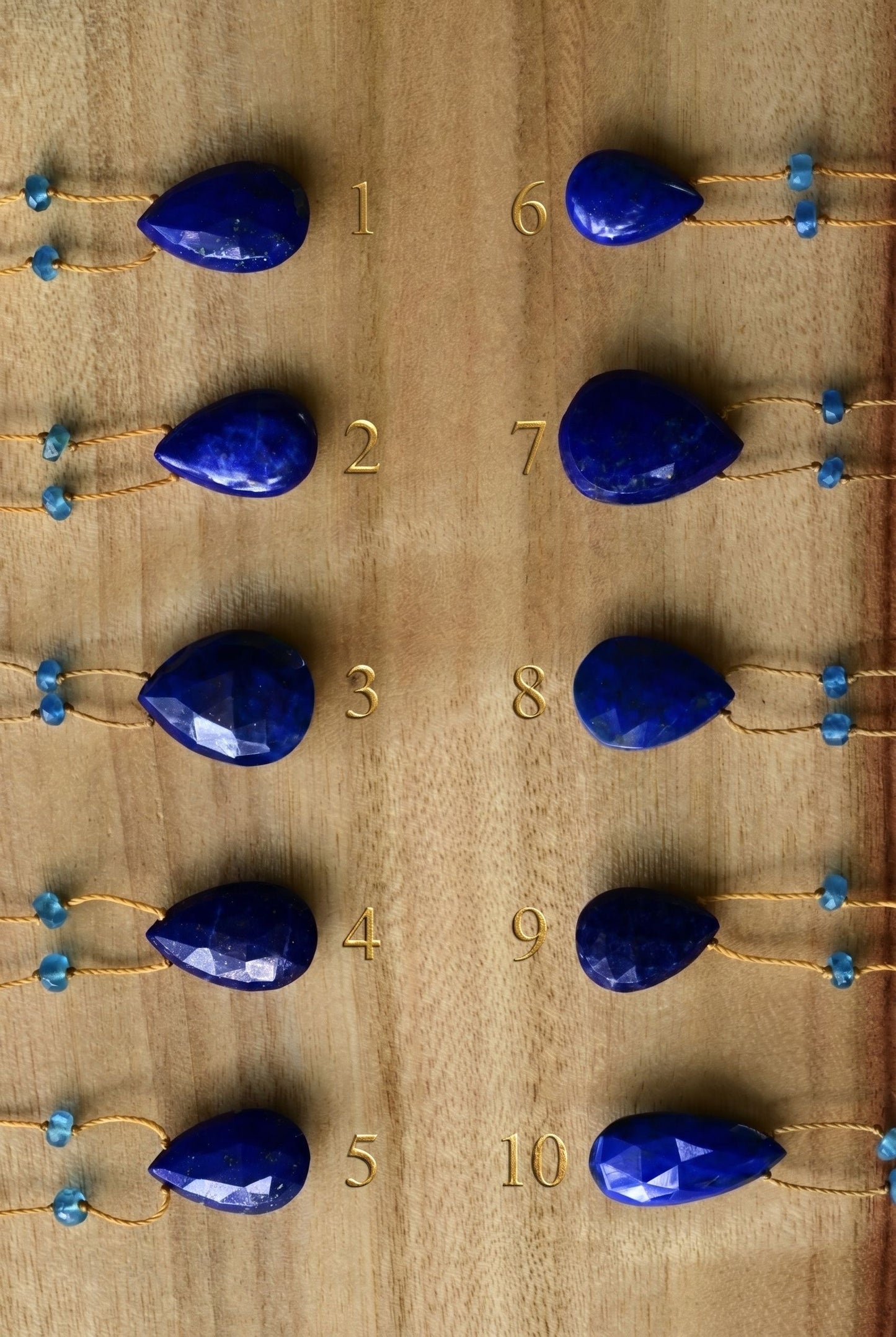 Lapis Rainbow Drop