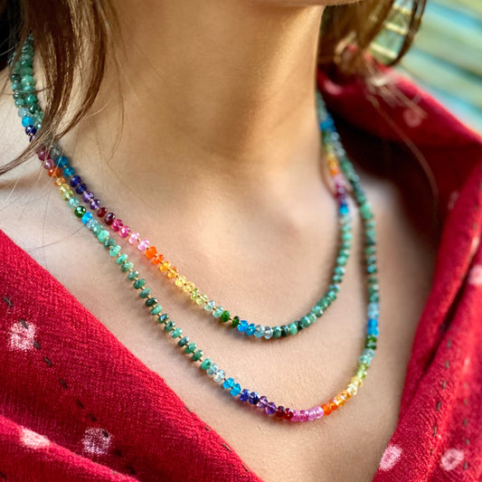 Sakota Emerald Rainbow Lei