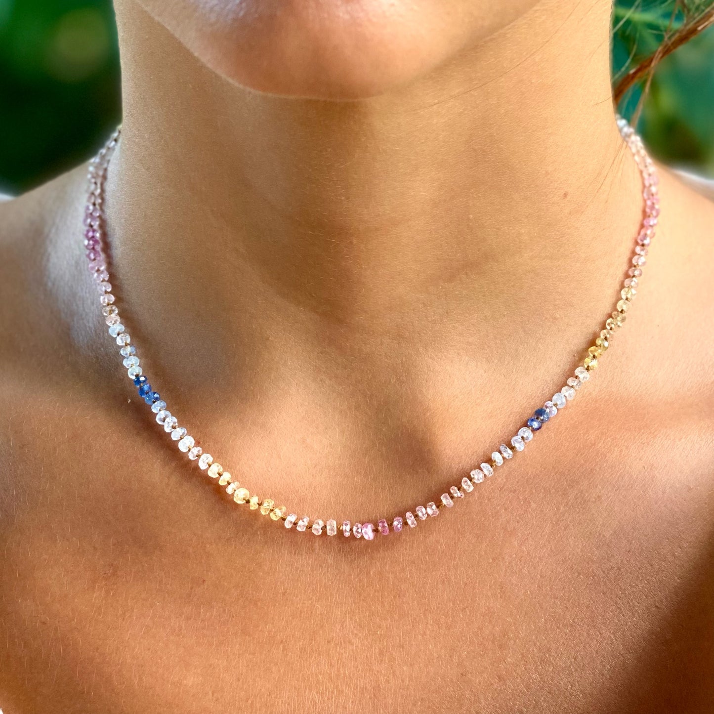 Pastel Sapphire Lei