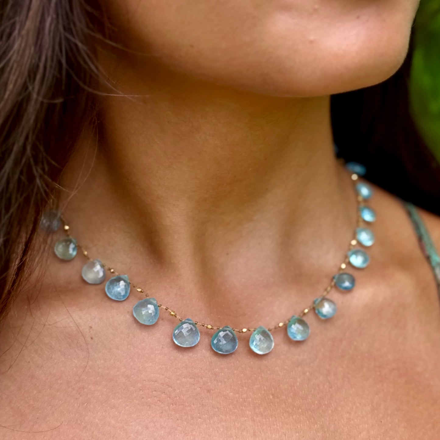 Aquamarine & Gold Ali'l