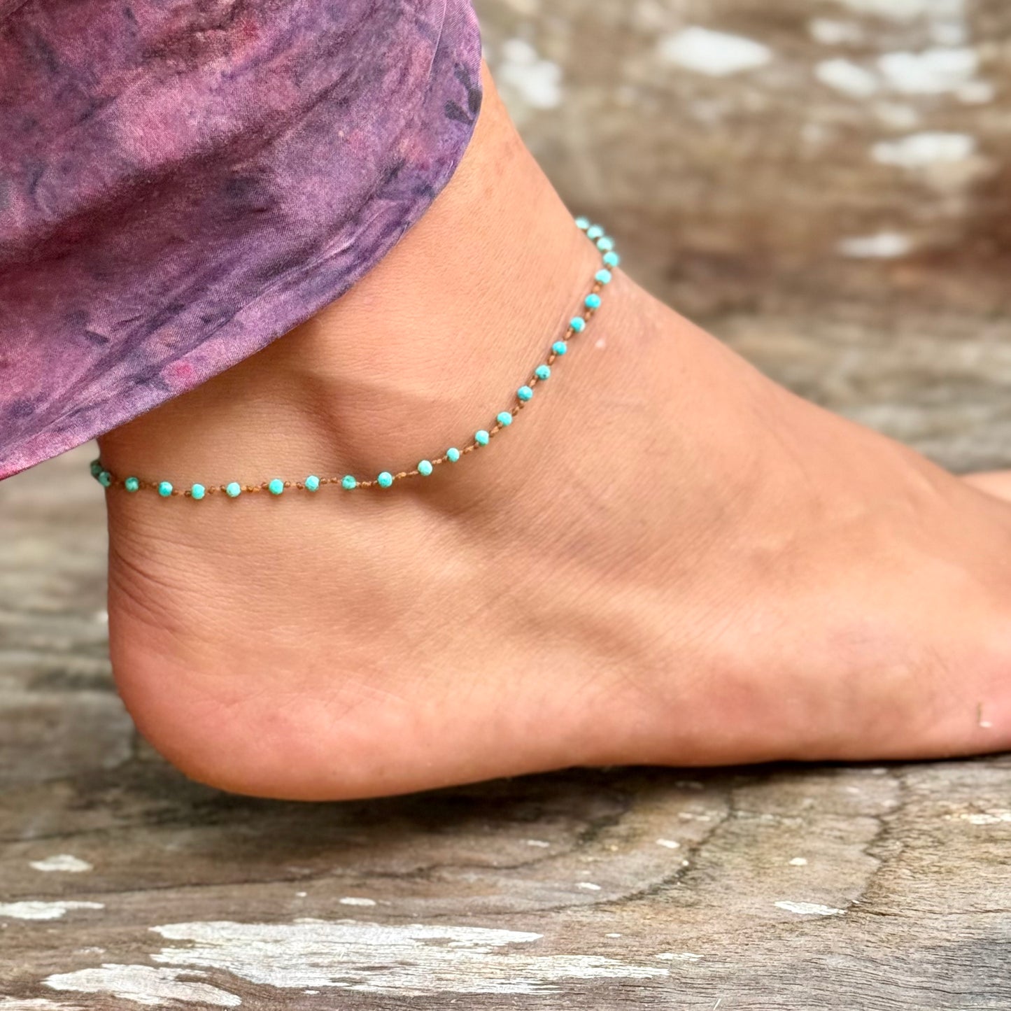 Turquoise Anklet