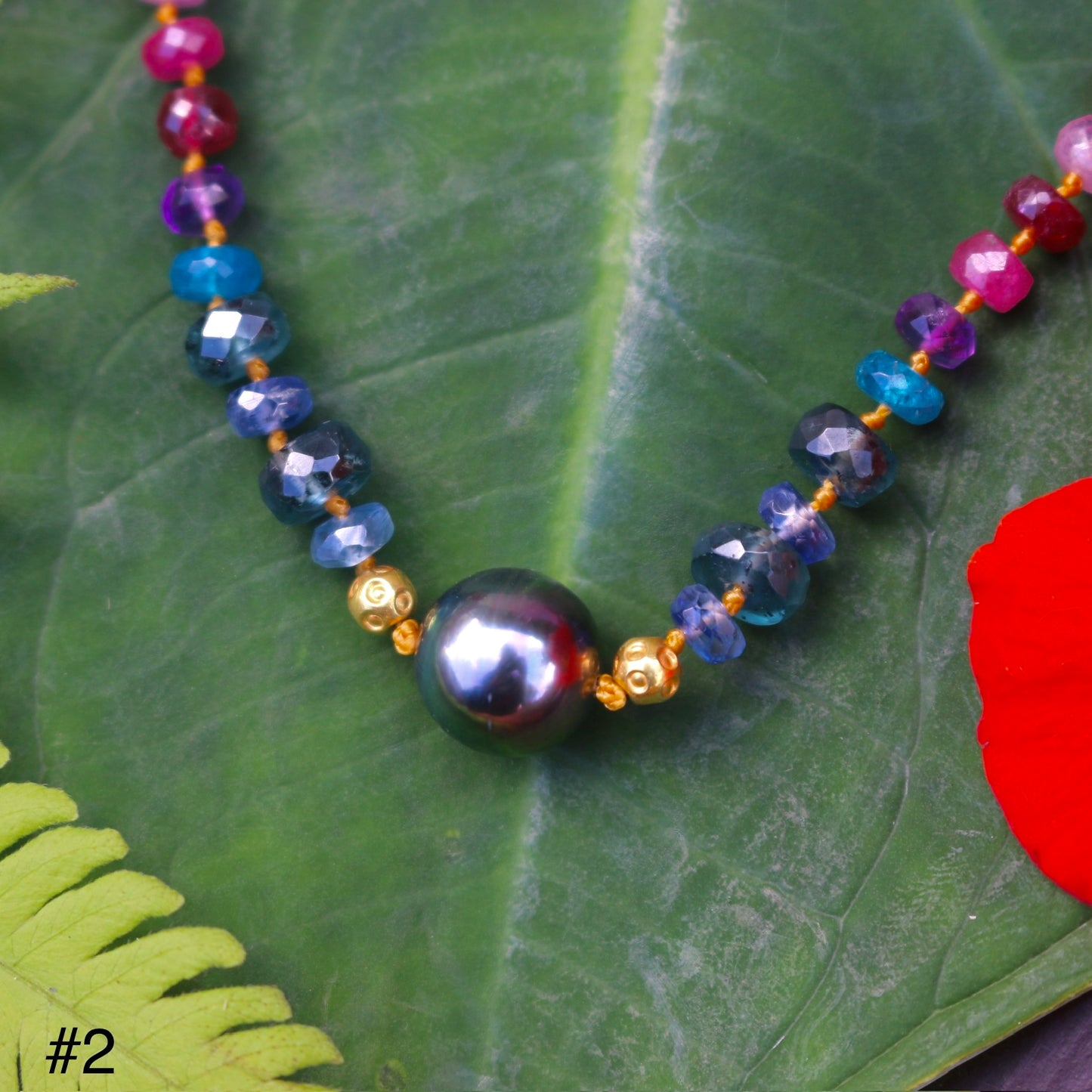 Floating Tahitian Pearl Ocean Rainbow Mana