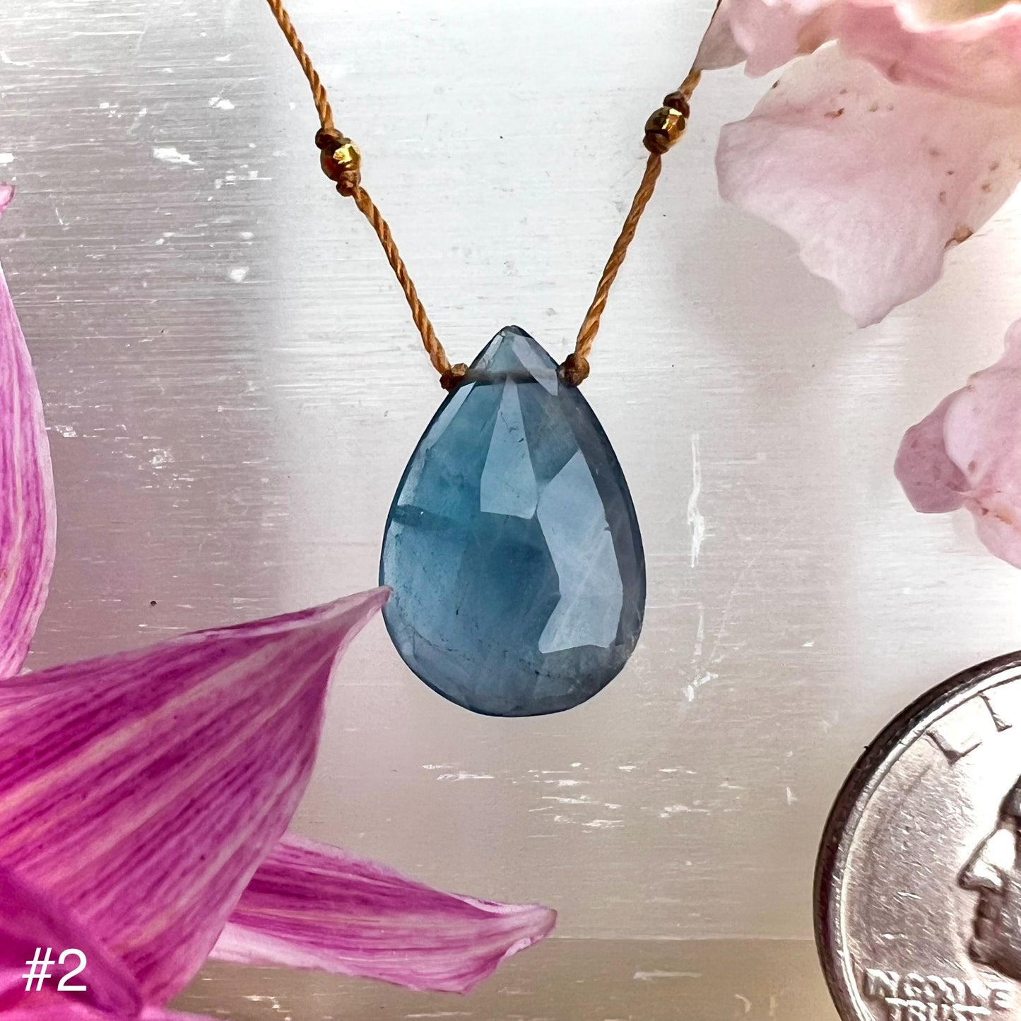 Teal Fluorite Alohi Drop