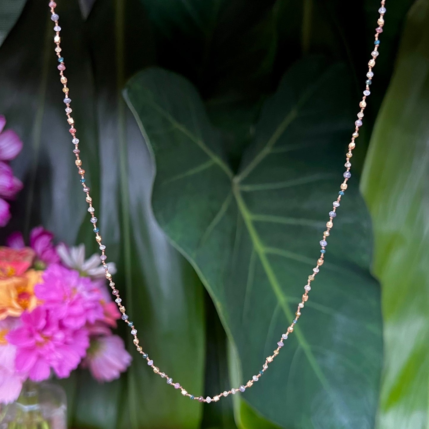 Multi-Color Diamond Strand