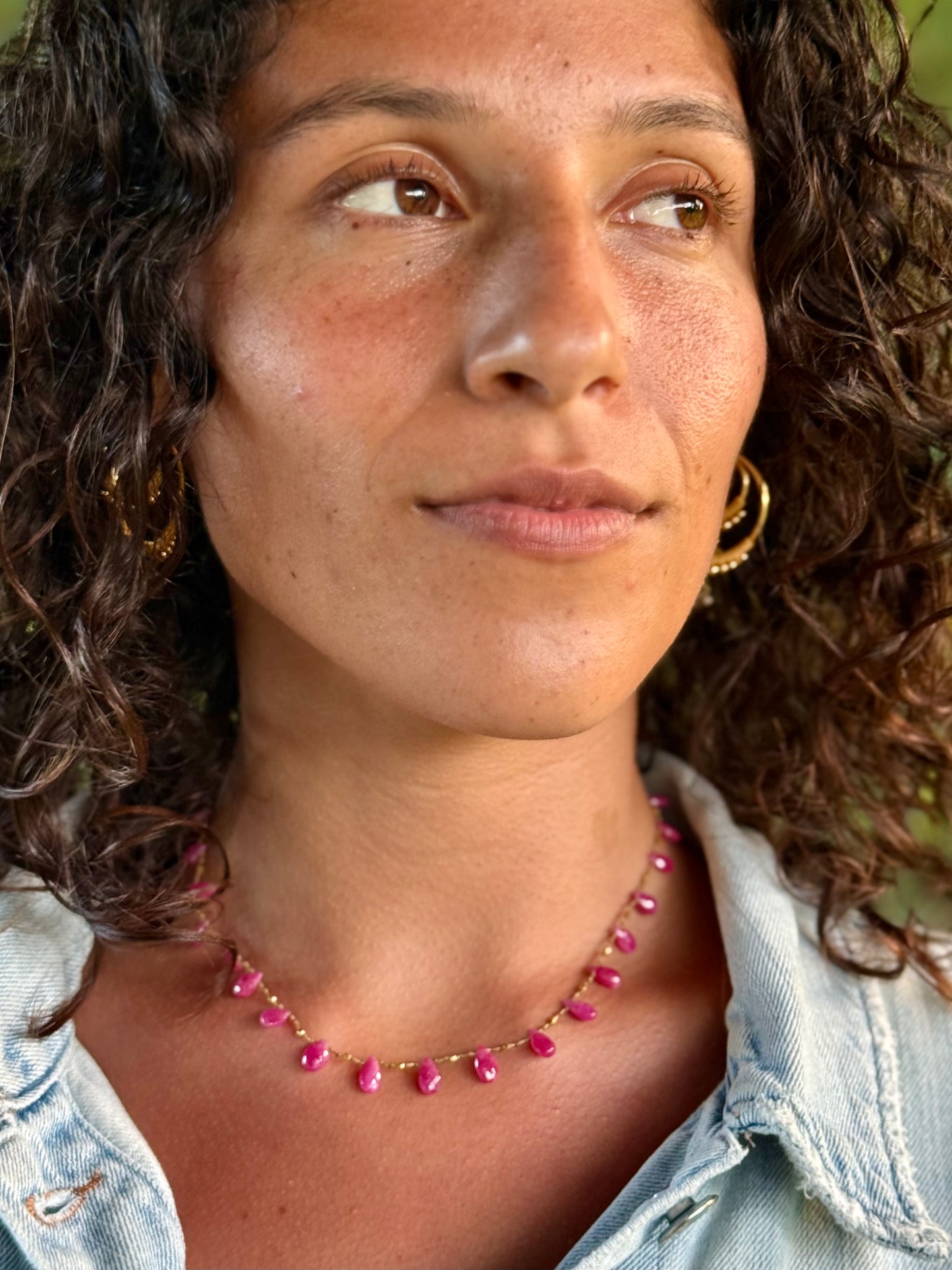 Fuchsia Sapphire & Gold Ali’i