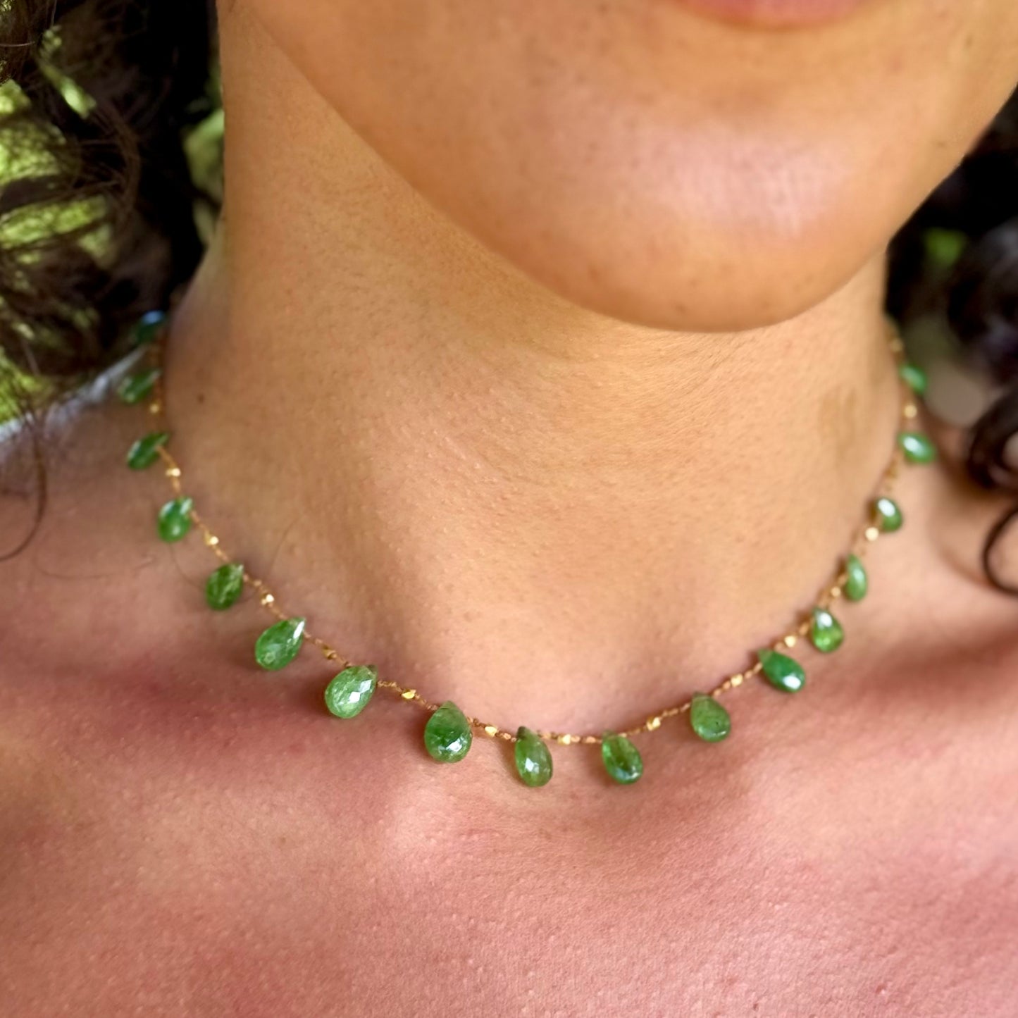Tsavorite & Gold Ali'i
