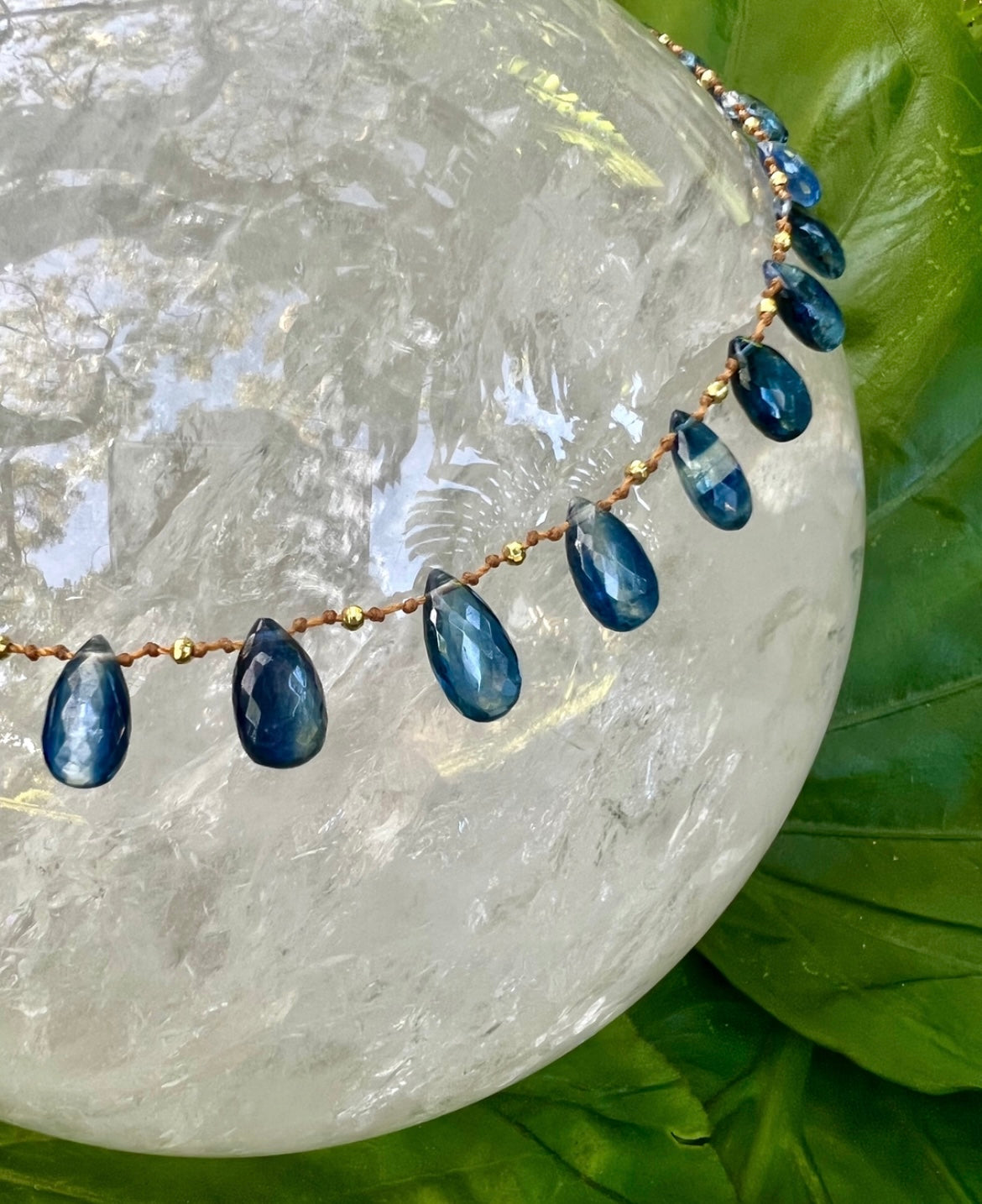 Blue Kyanite & Gold Ali’i