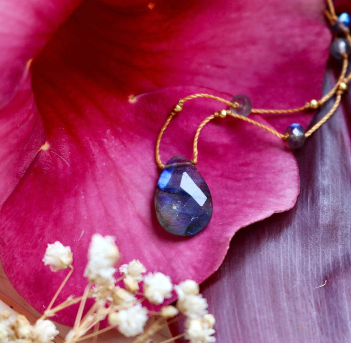 Labradorite Alohi Drop