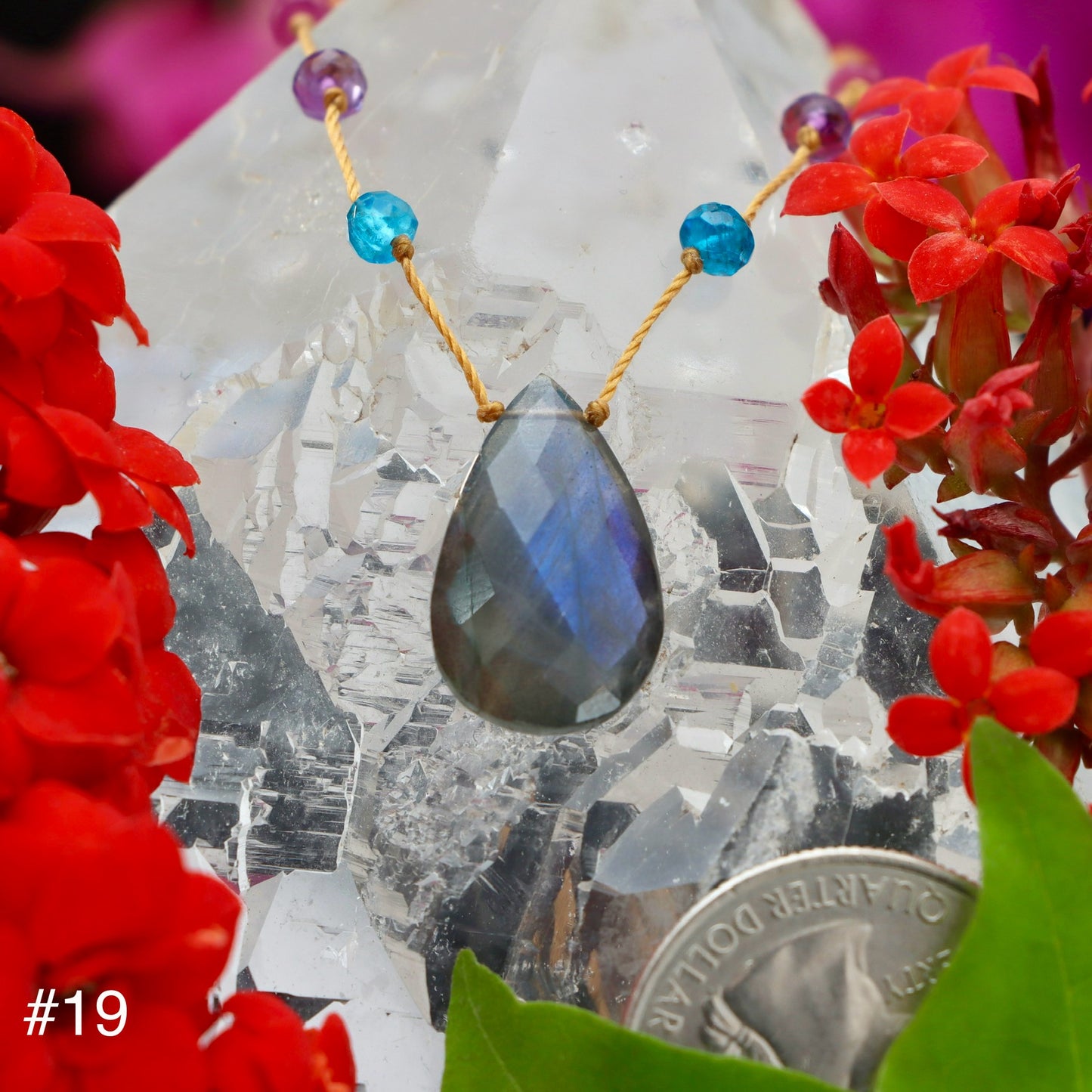 Labradorite Rainbow Drop
