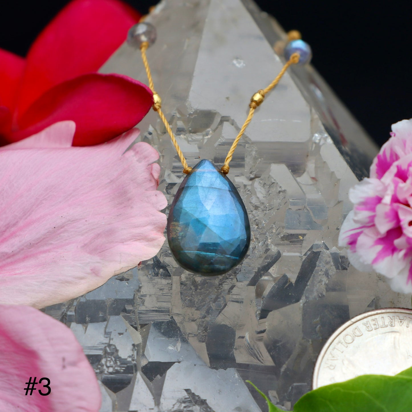 Labradorite Alohi Drop