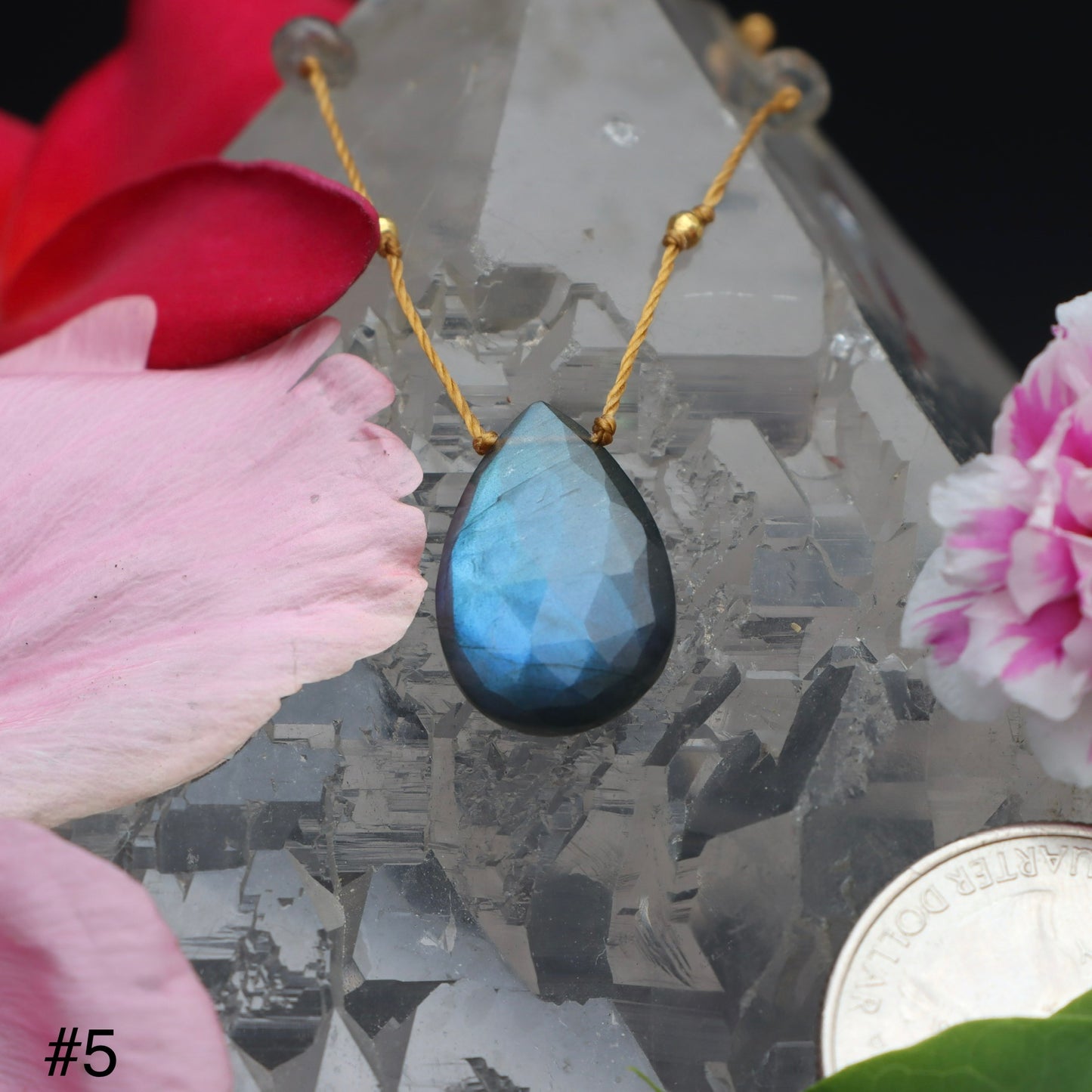Labradorite Alohi Drop