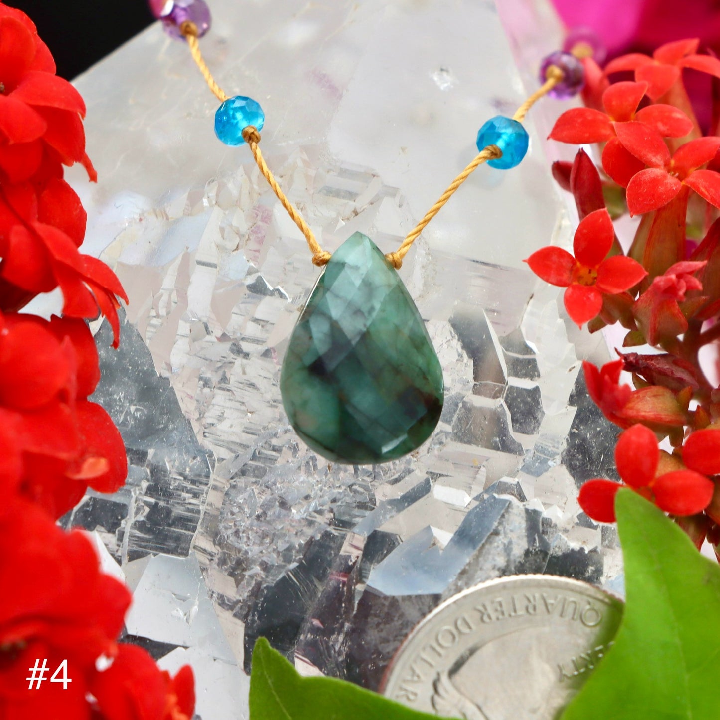 Sakota Emerald Rainbow Drop