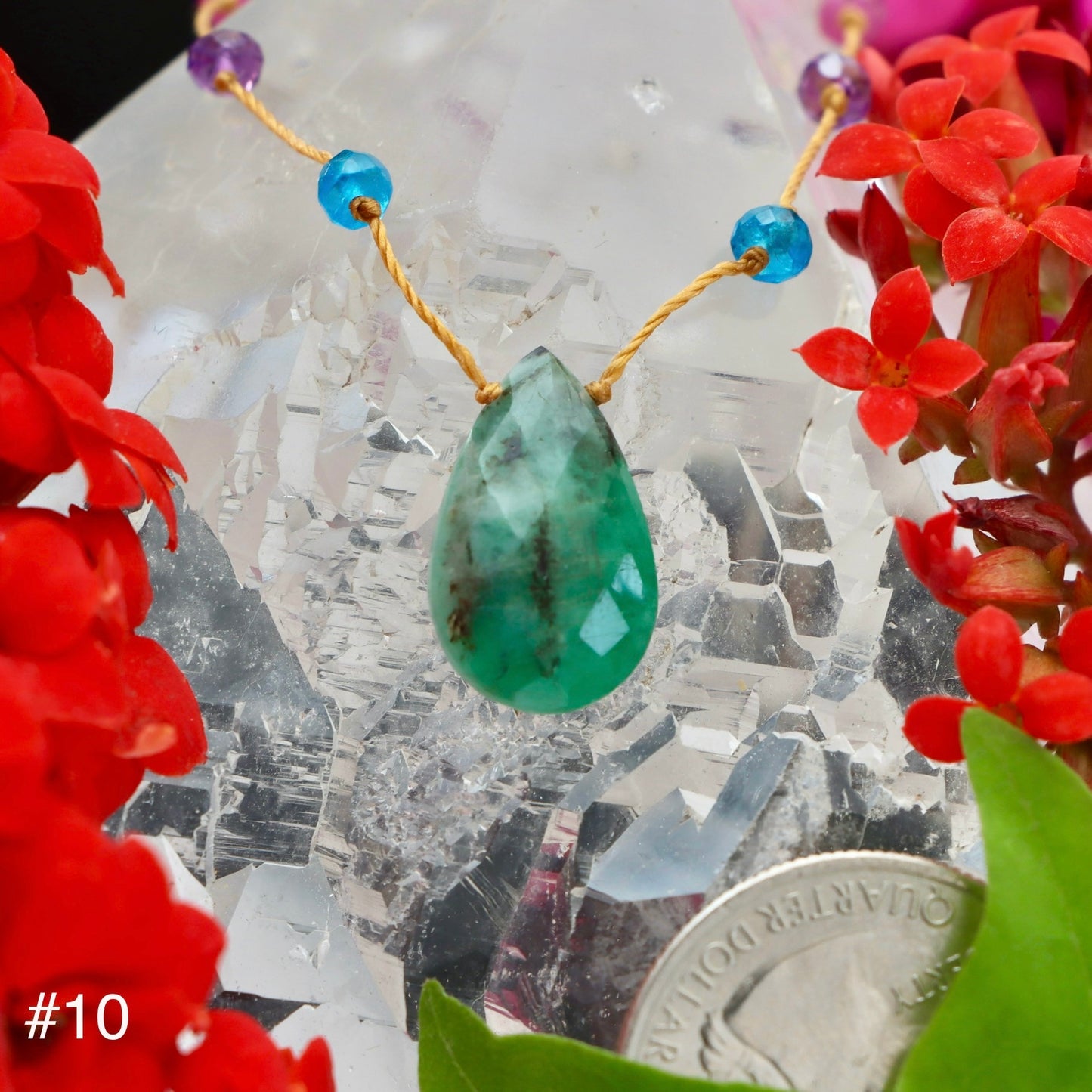 Sakota Emerald Rainbow Drop