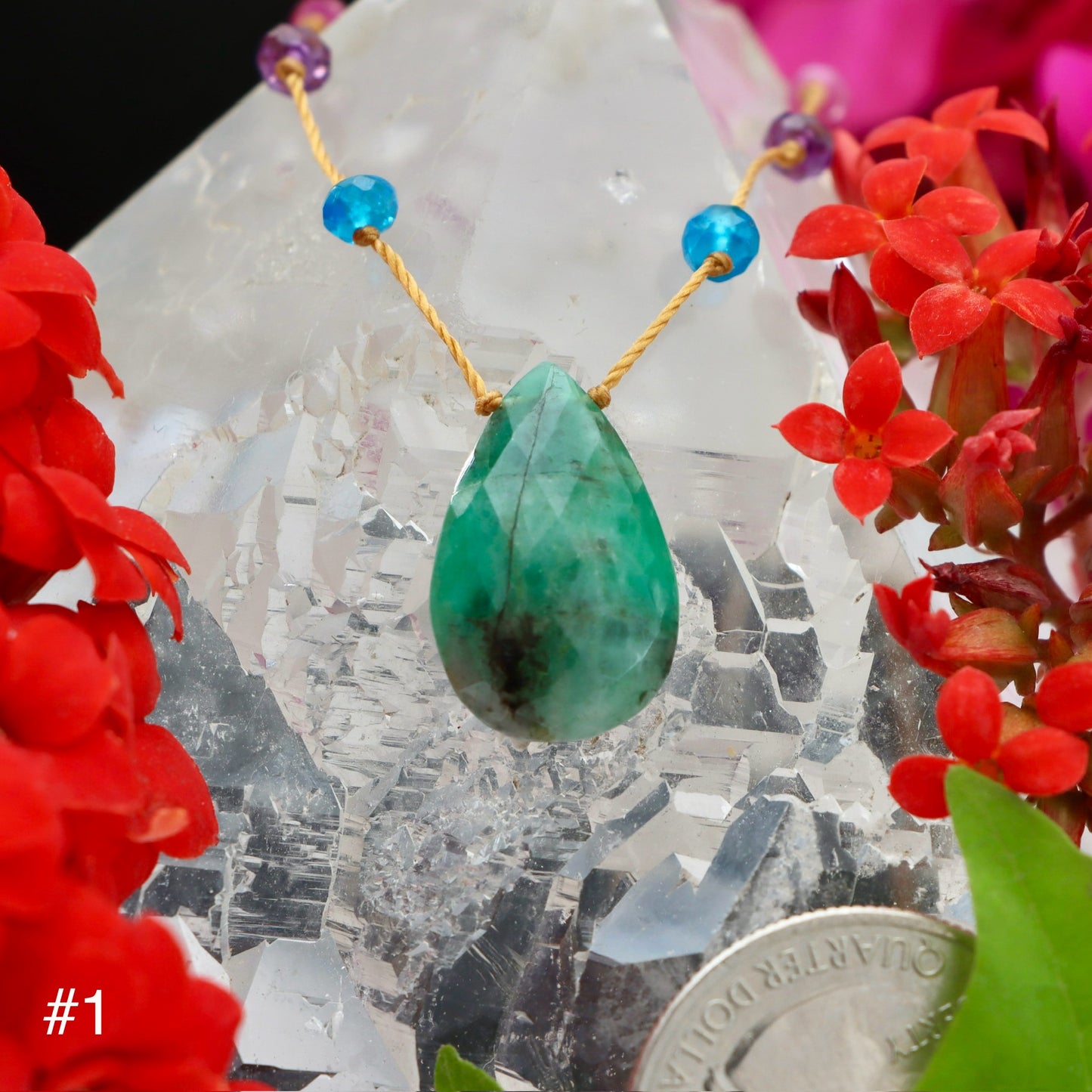 Sakota Emerald Rainbow Drop