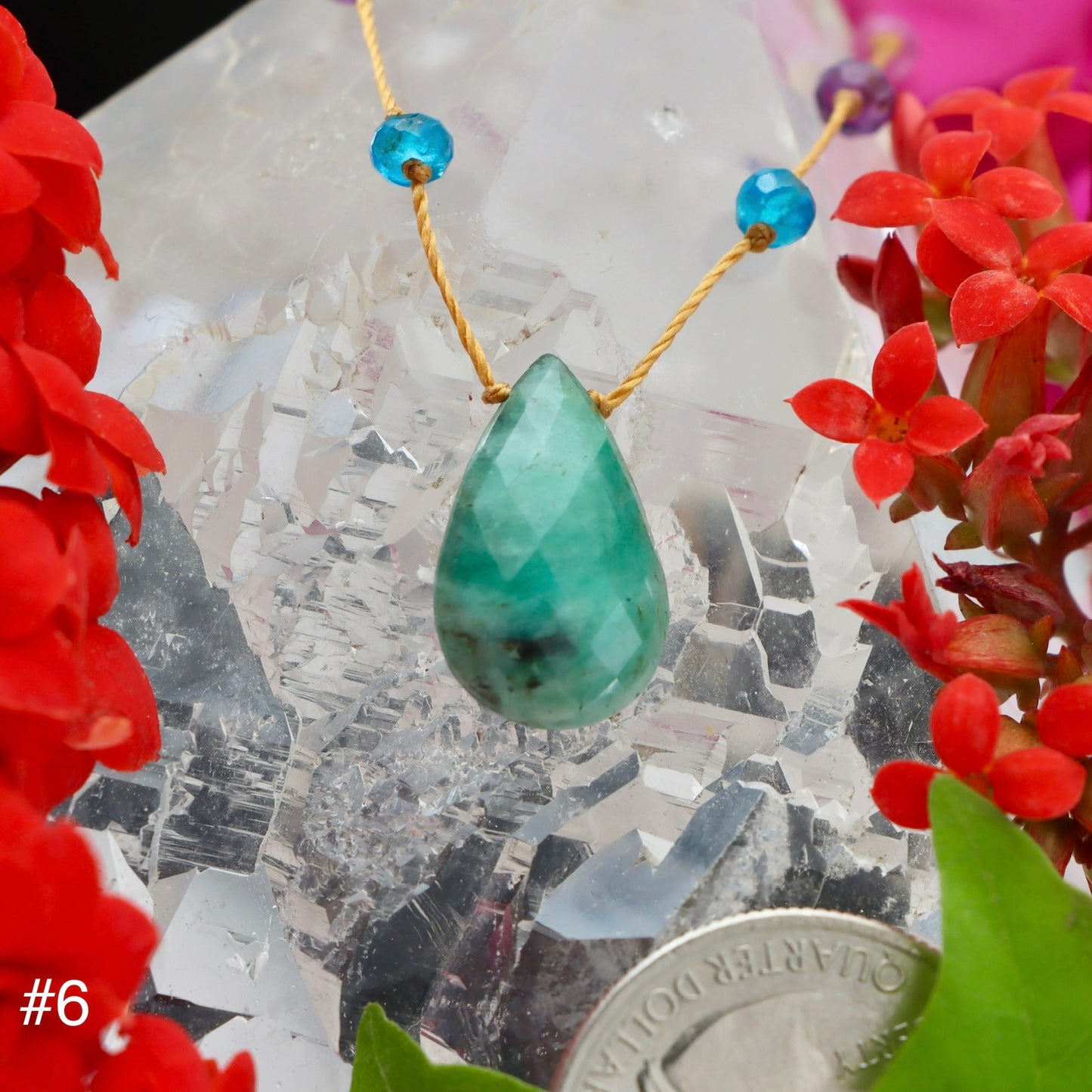 Sakota Emerald Rainbow Drop
