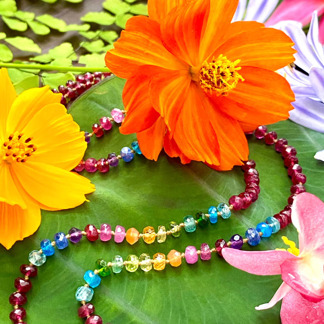 Ruby Rainbow Lei