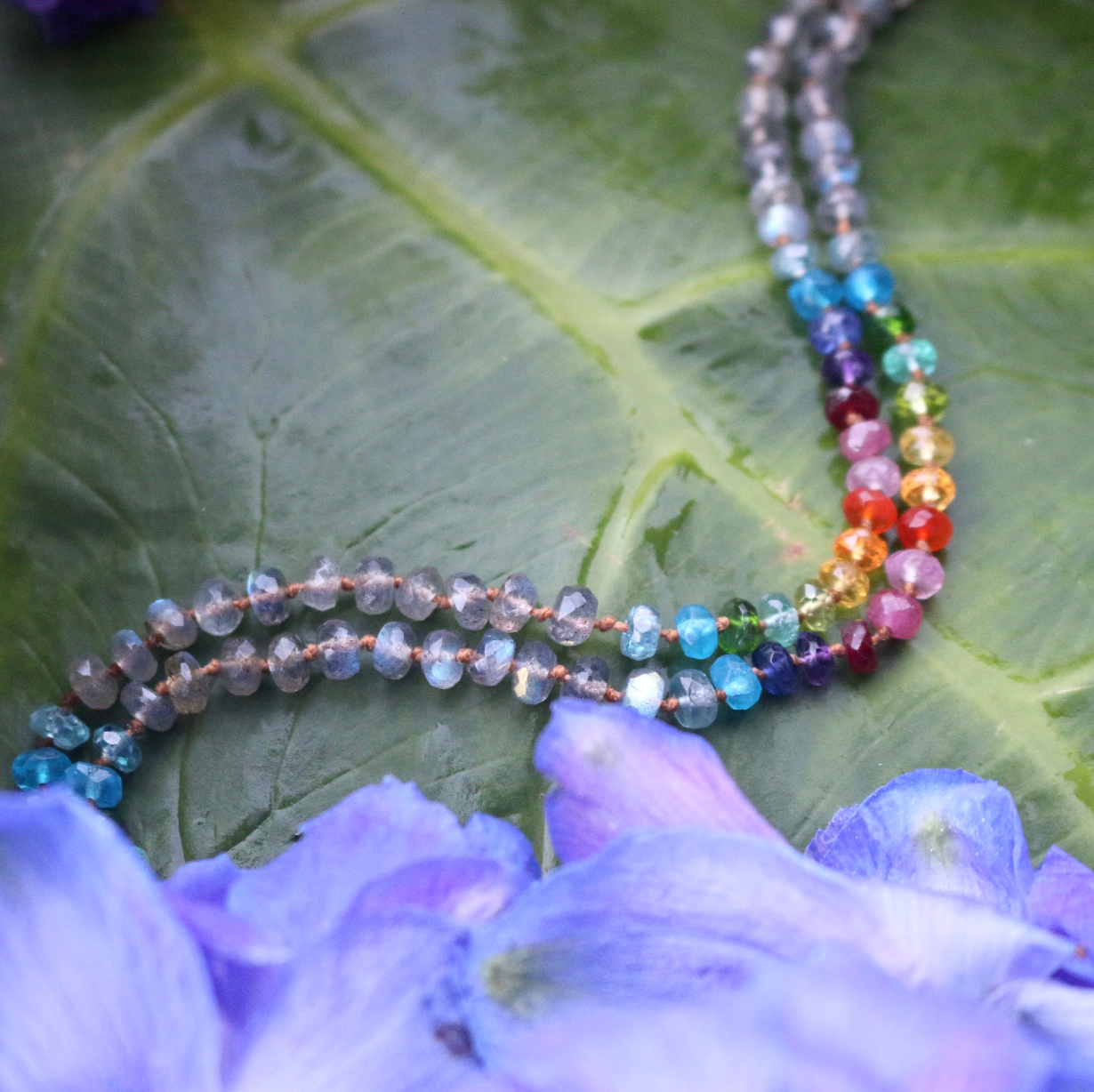Labradorite Rainbow Lei