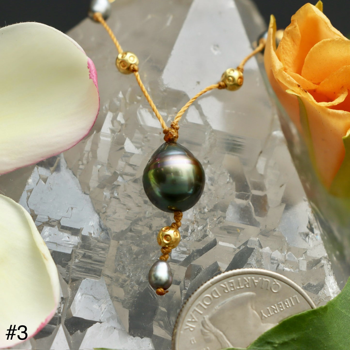 Tahitian Black Pearl Alohi