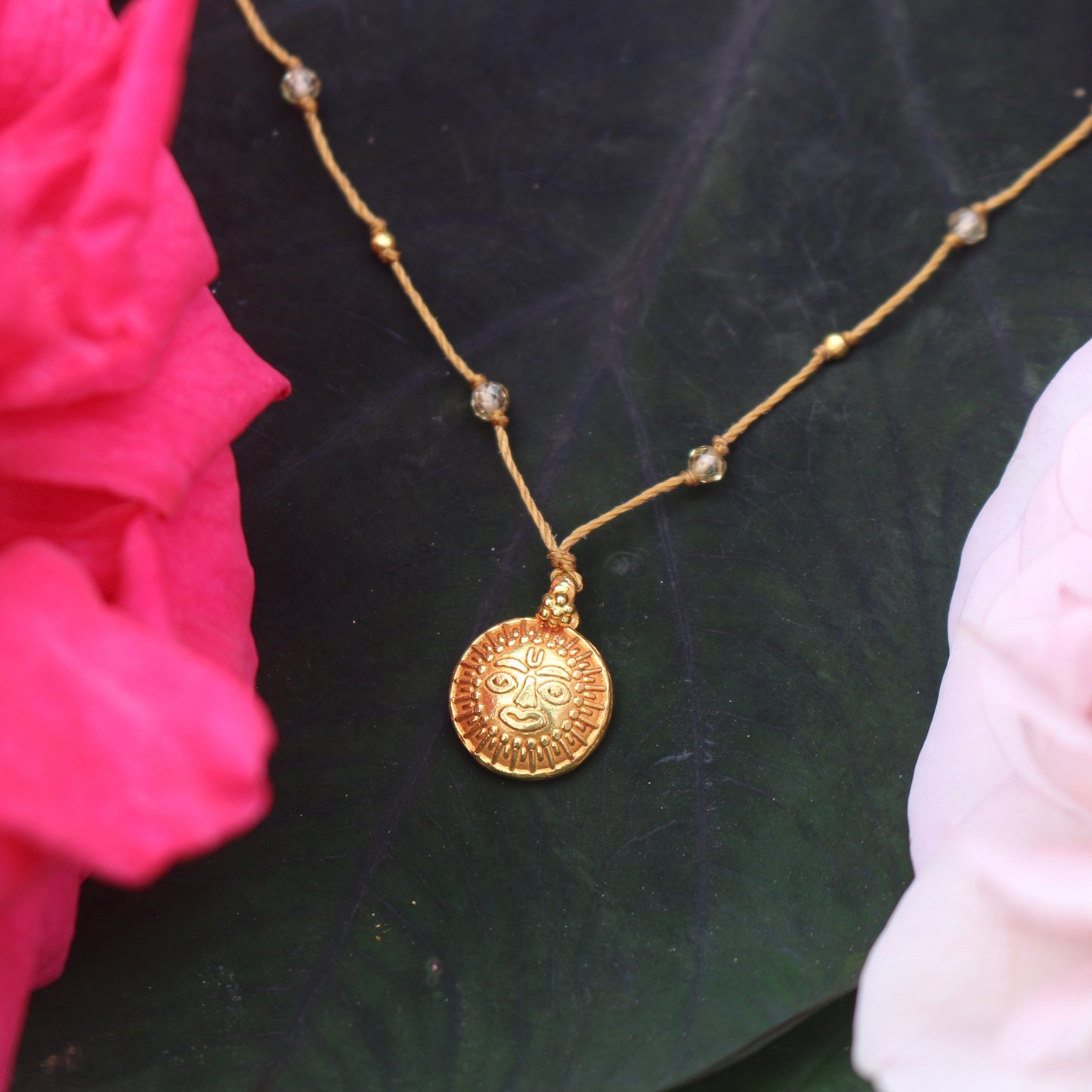 Gold Ganesha with Diamond